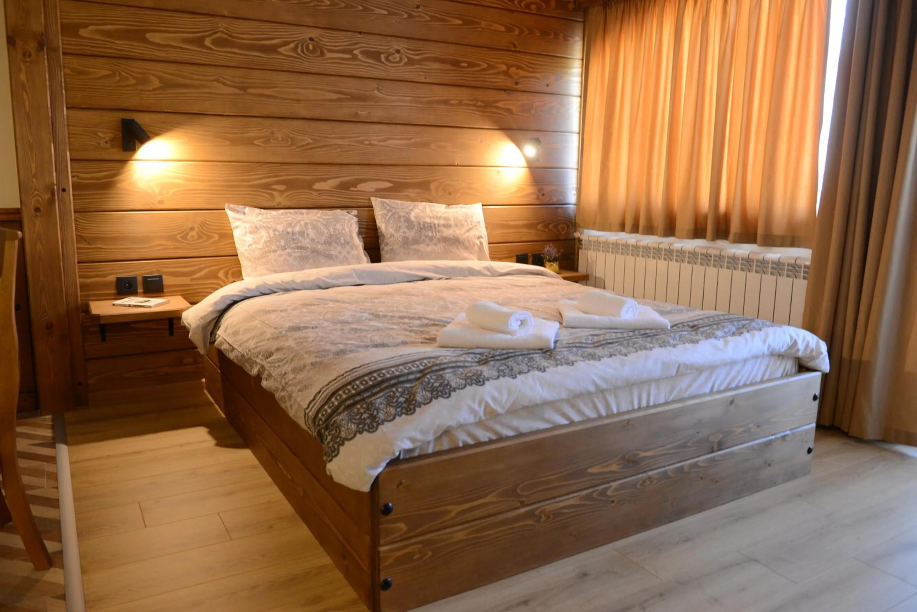 Bed in Family Hotel Gotse Delchev