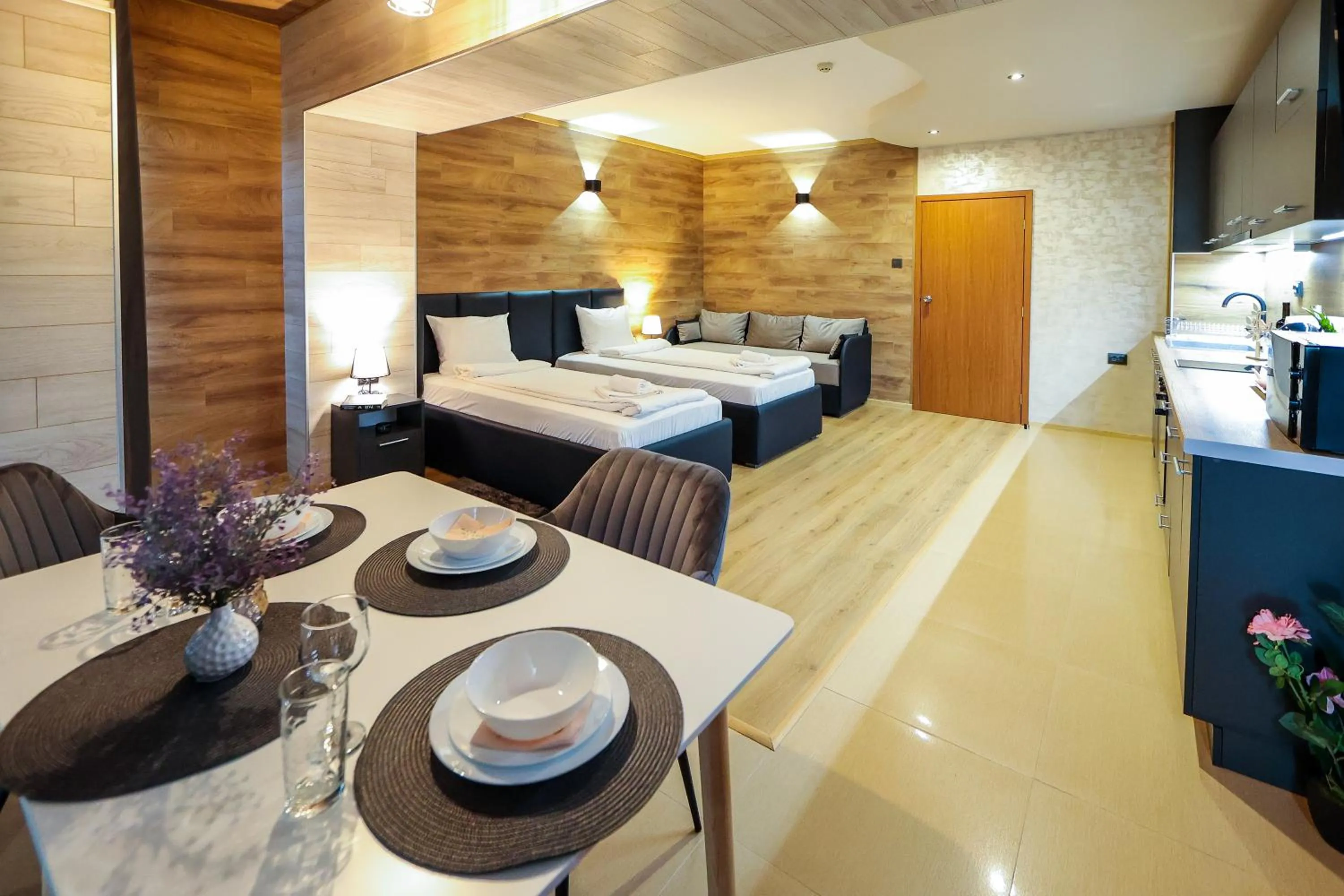 Bed in Family Hotel Gotse Delchev