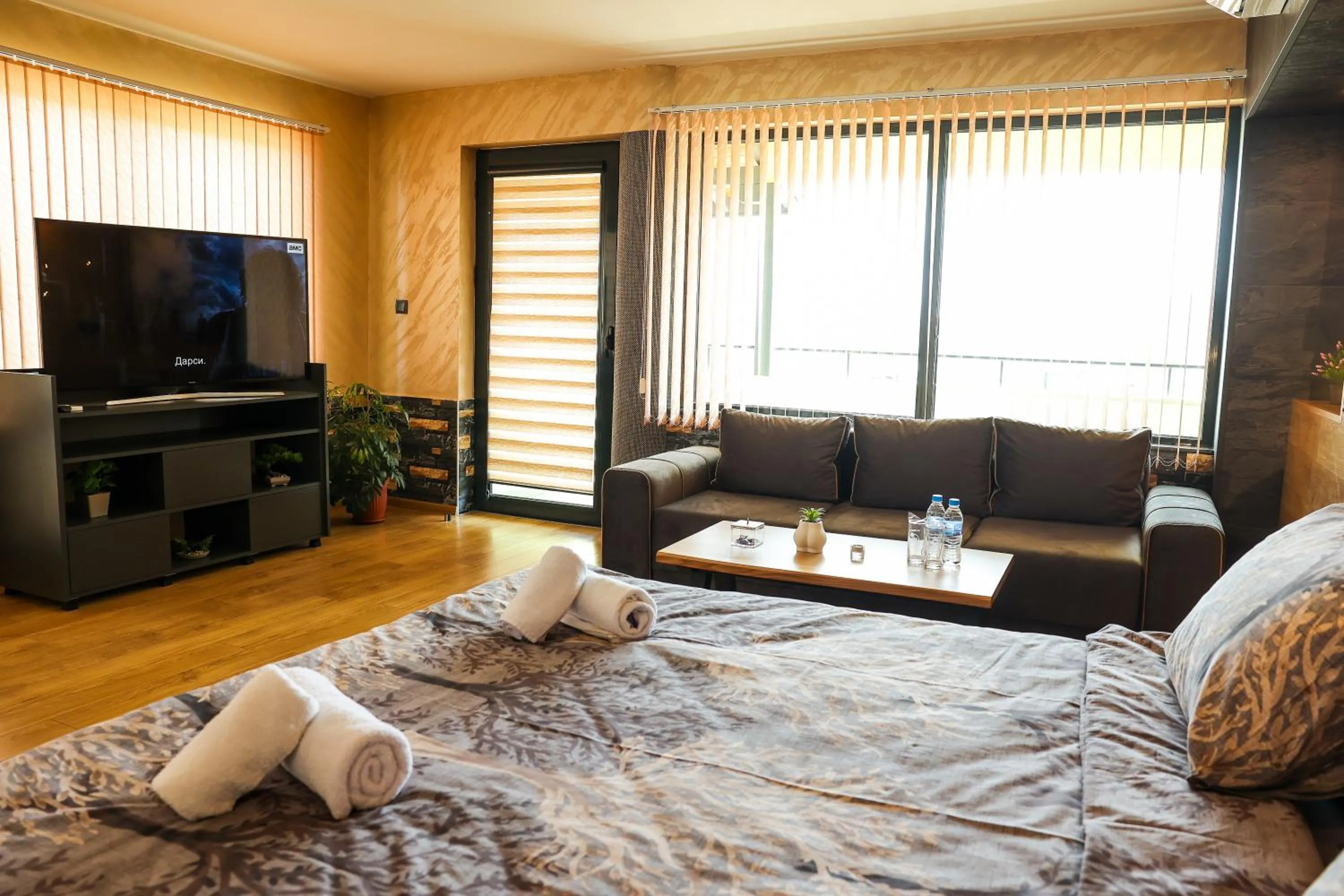 Bed in Family Hotel Gotse Delchev