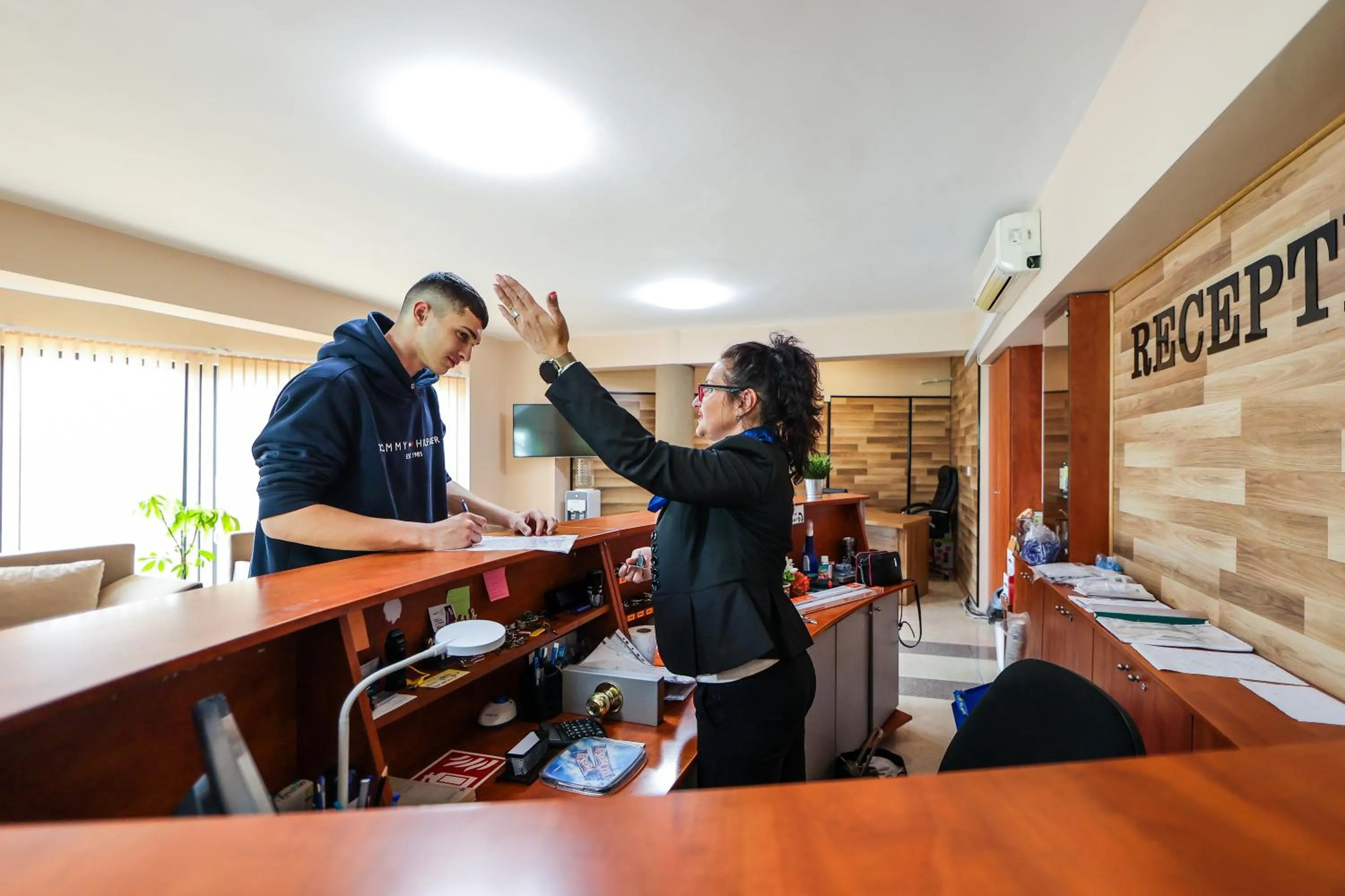 Lobby or reception in Family Hotel Gotse Delchev