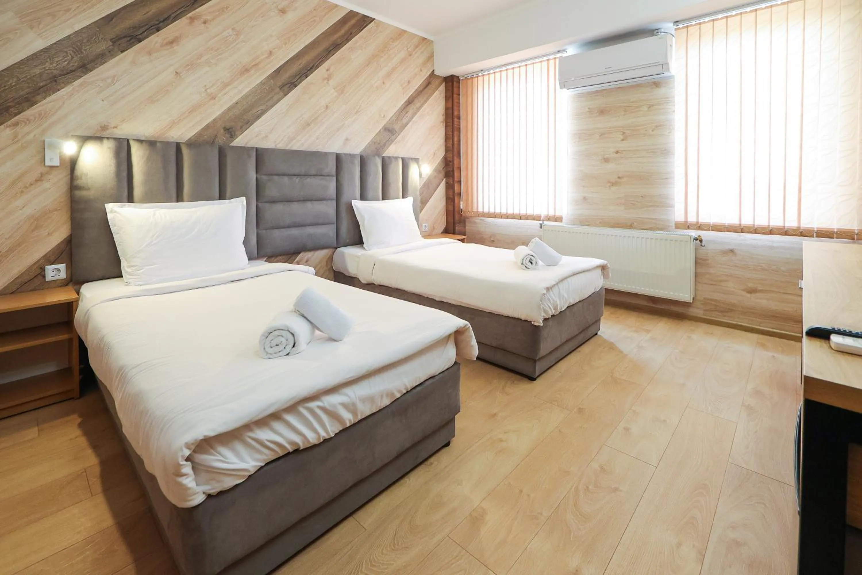 Bed in Family Hotel Gotse Delchev