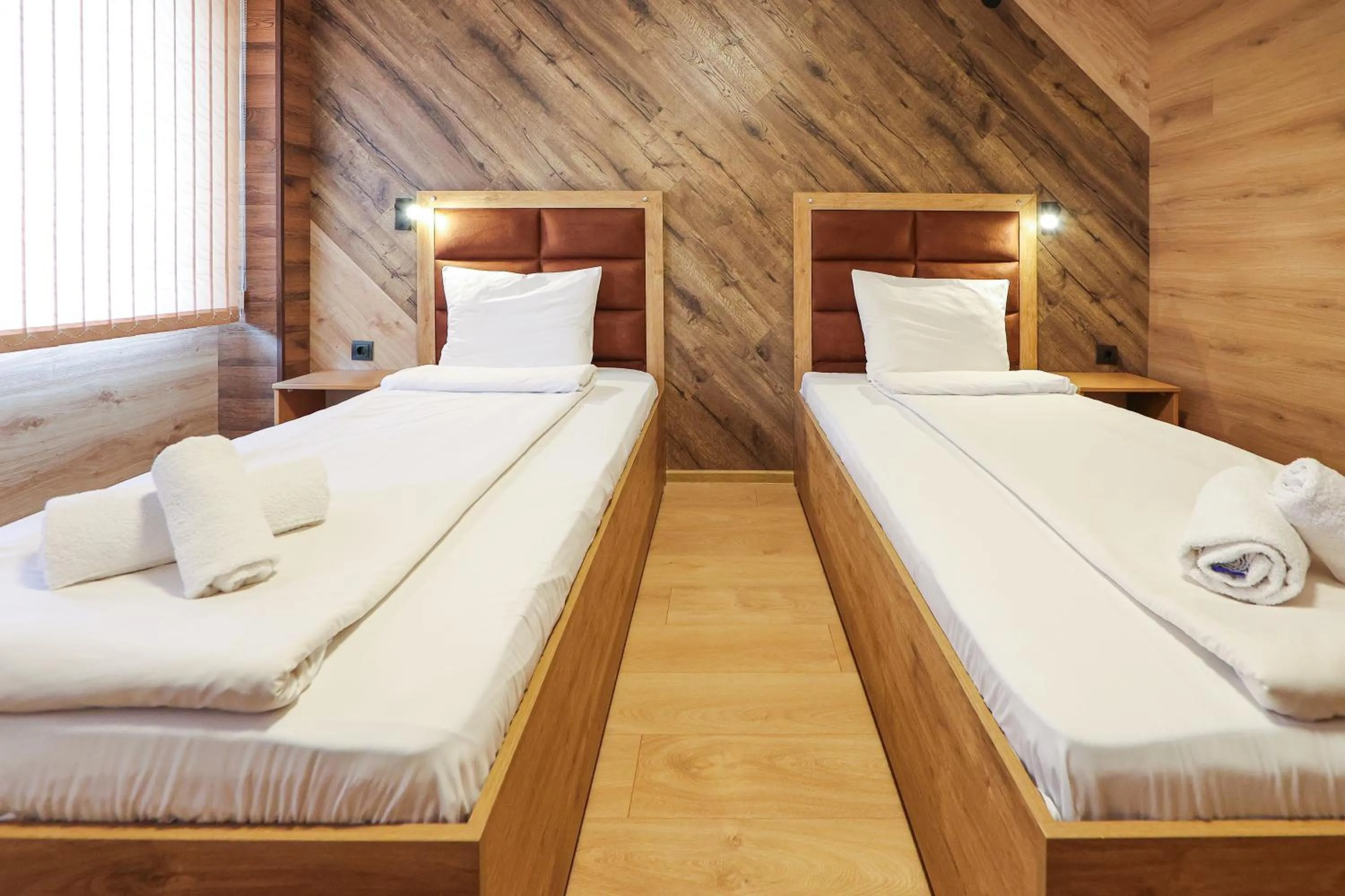 Bed in Family Hotel Gotse Delchev