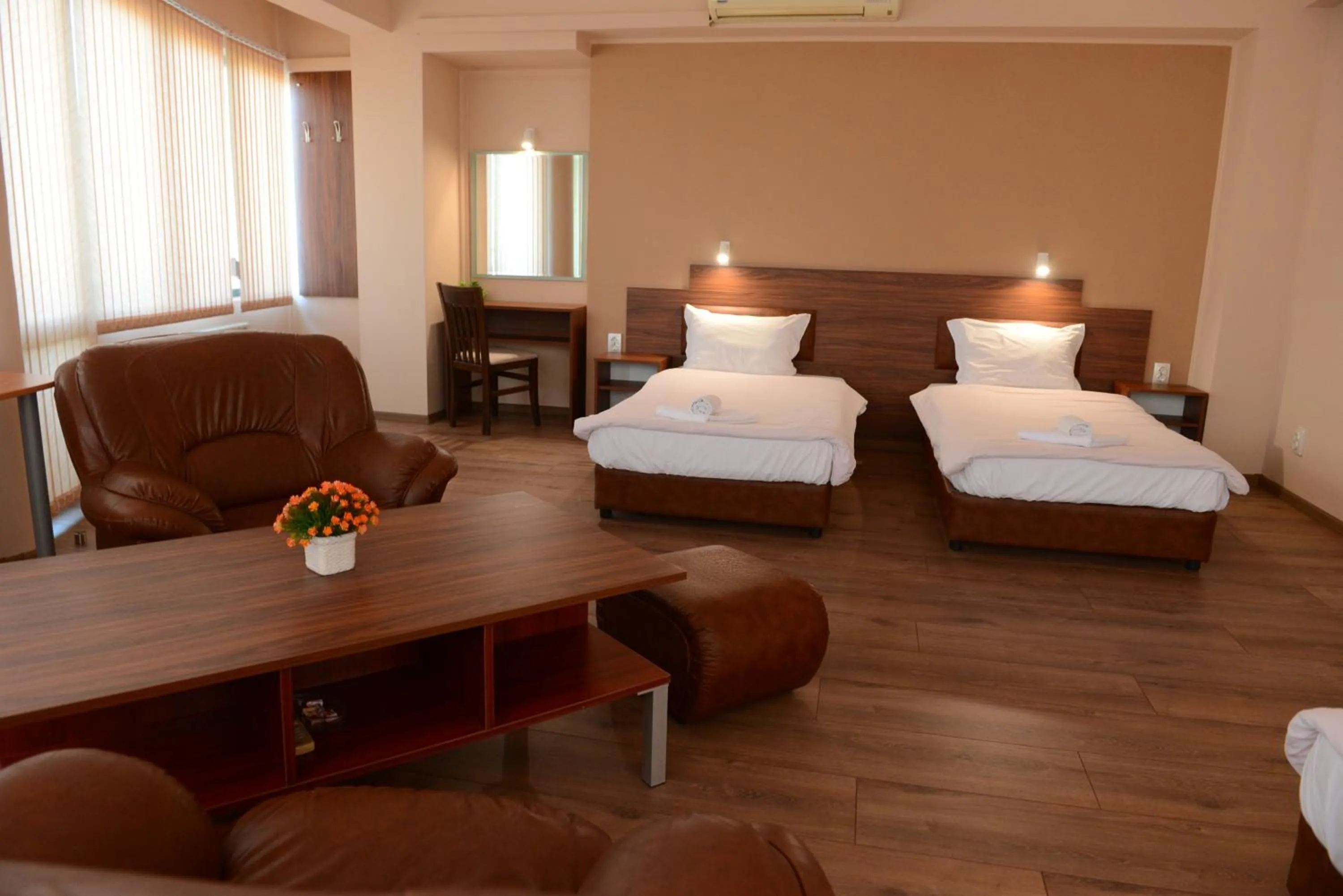 Bed in Family Hotel Gotse Delchev