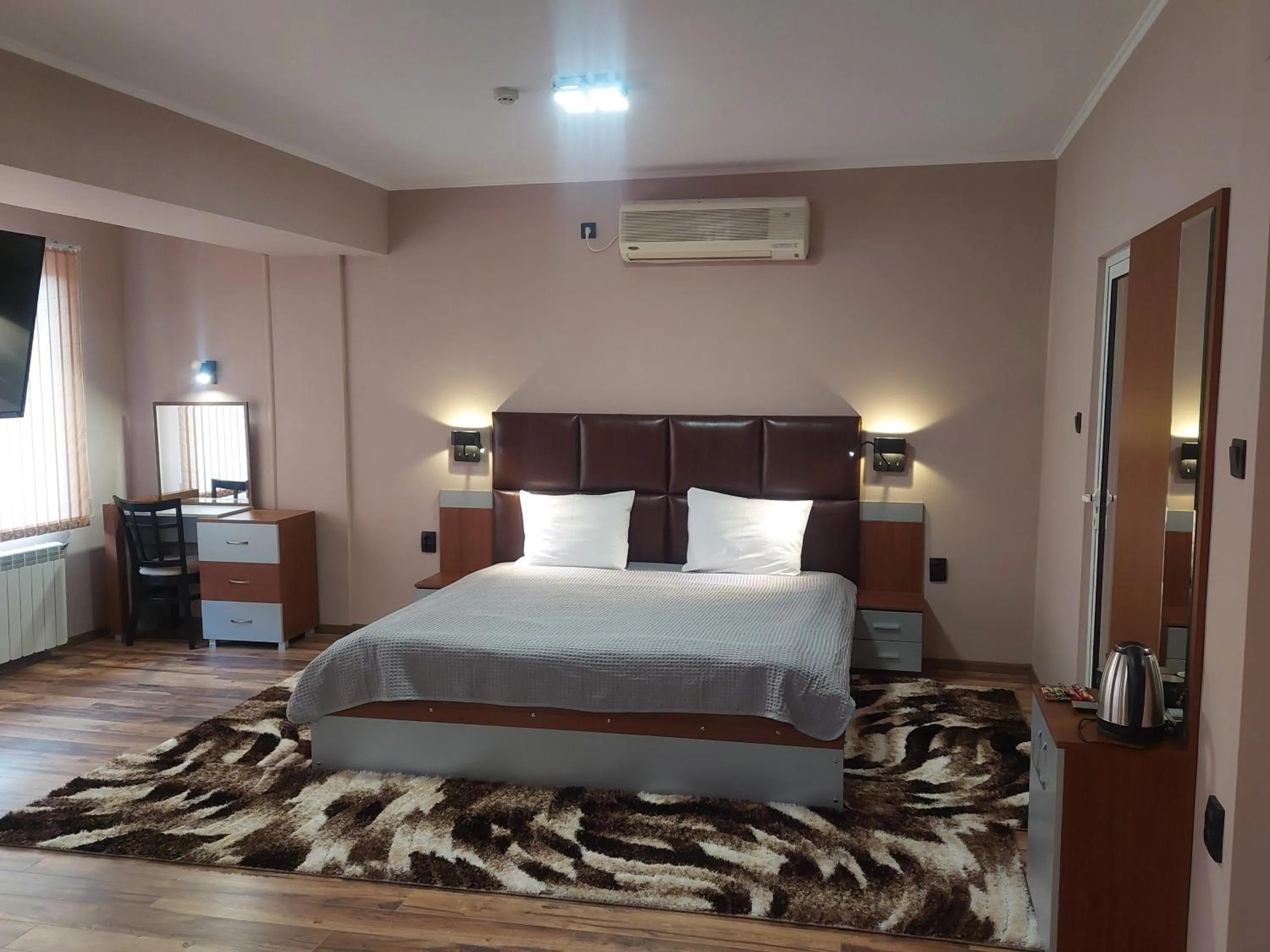 Bed in Family Hotel Gotse Delchev