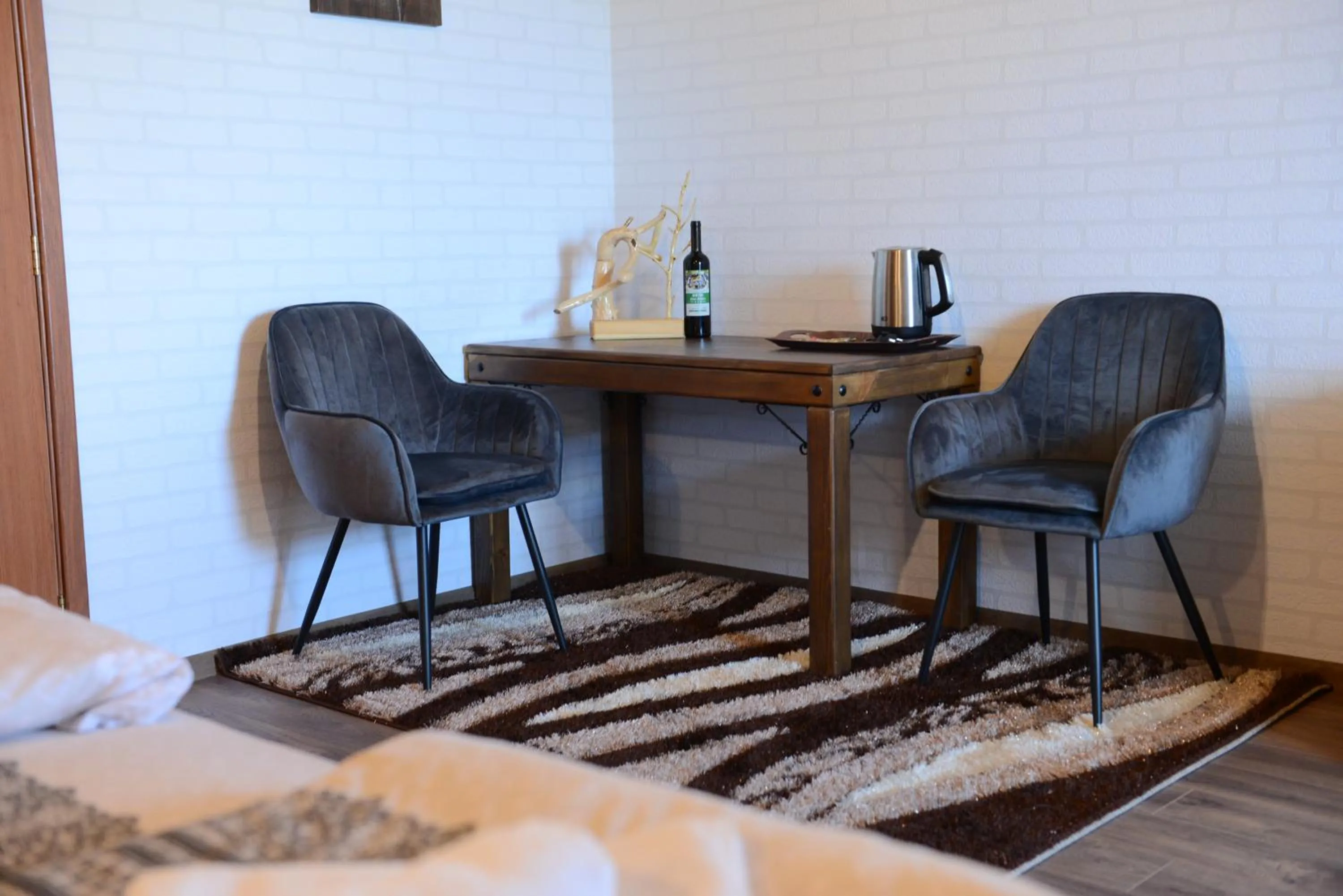 Coffee/tea facilities, Bed in Family Hotel Gotse Delchev