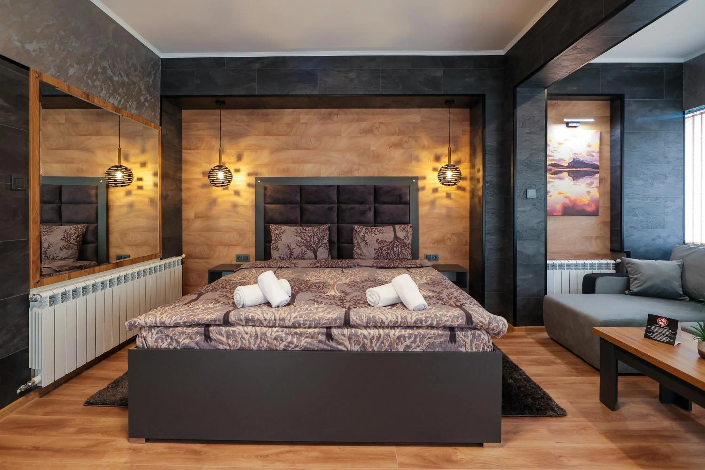 Bed in Family Hotel Gotse Delchev
