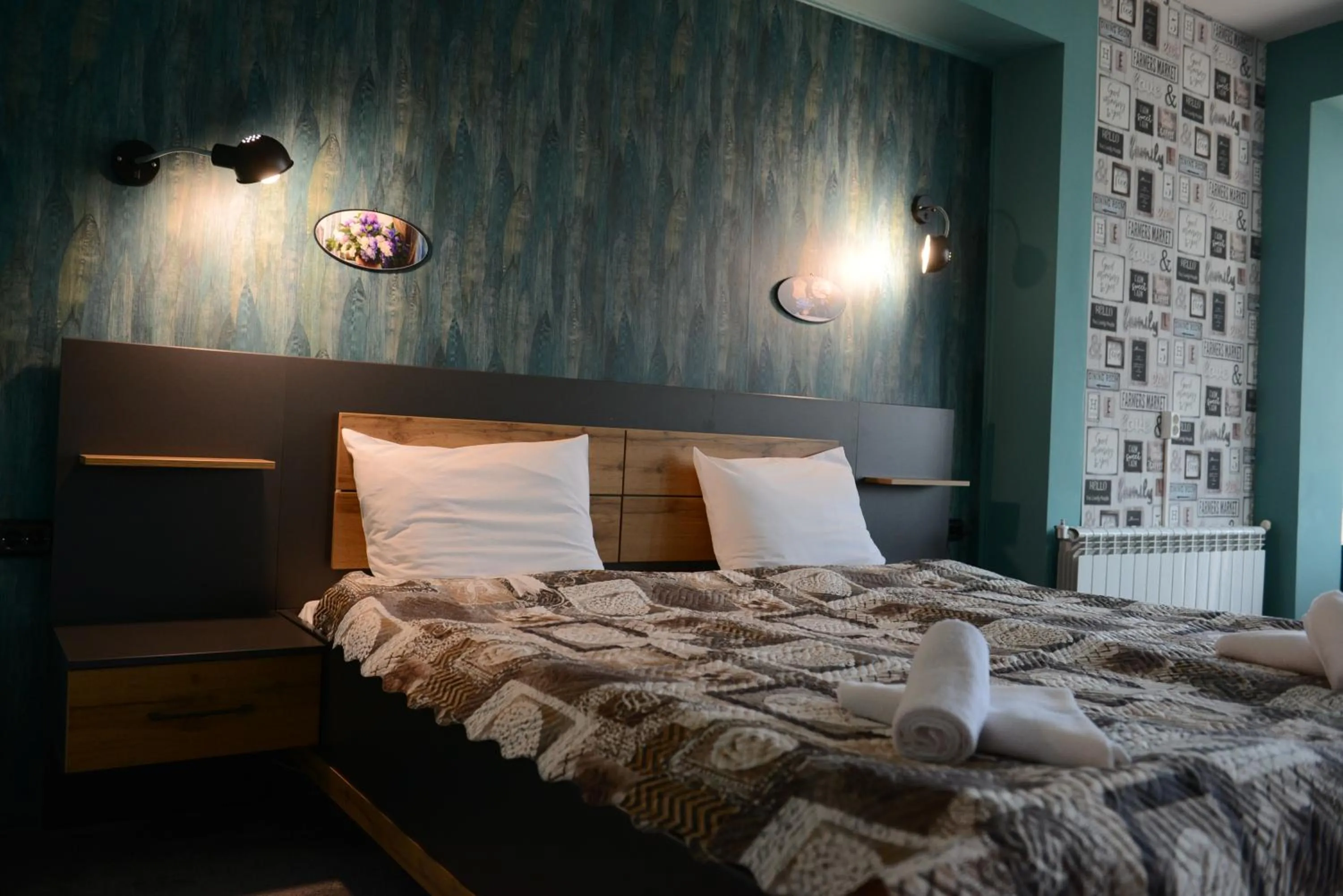Bed in Family Hotel Gotse Delchev
