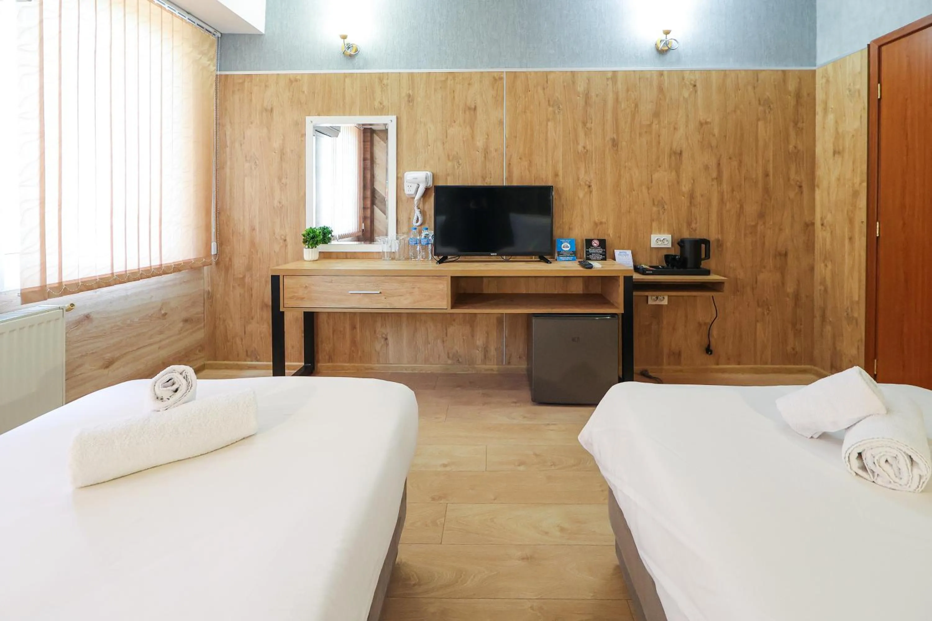 Bed in Family Hotel Gotse Delchev