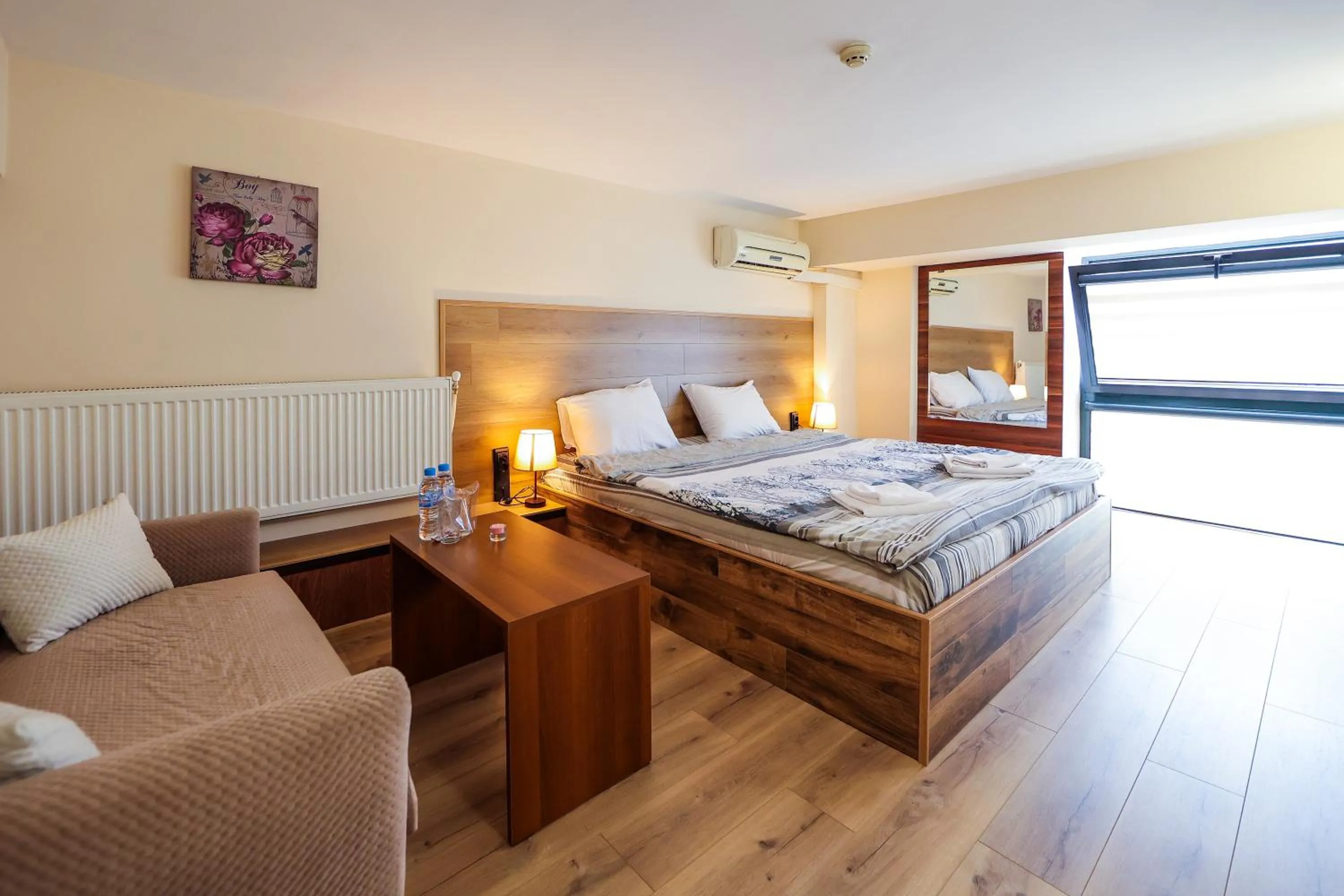 Bed in Family Hotel Gotse Delchev