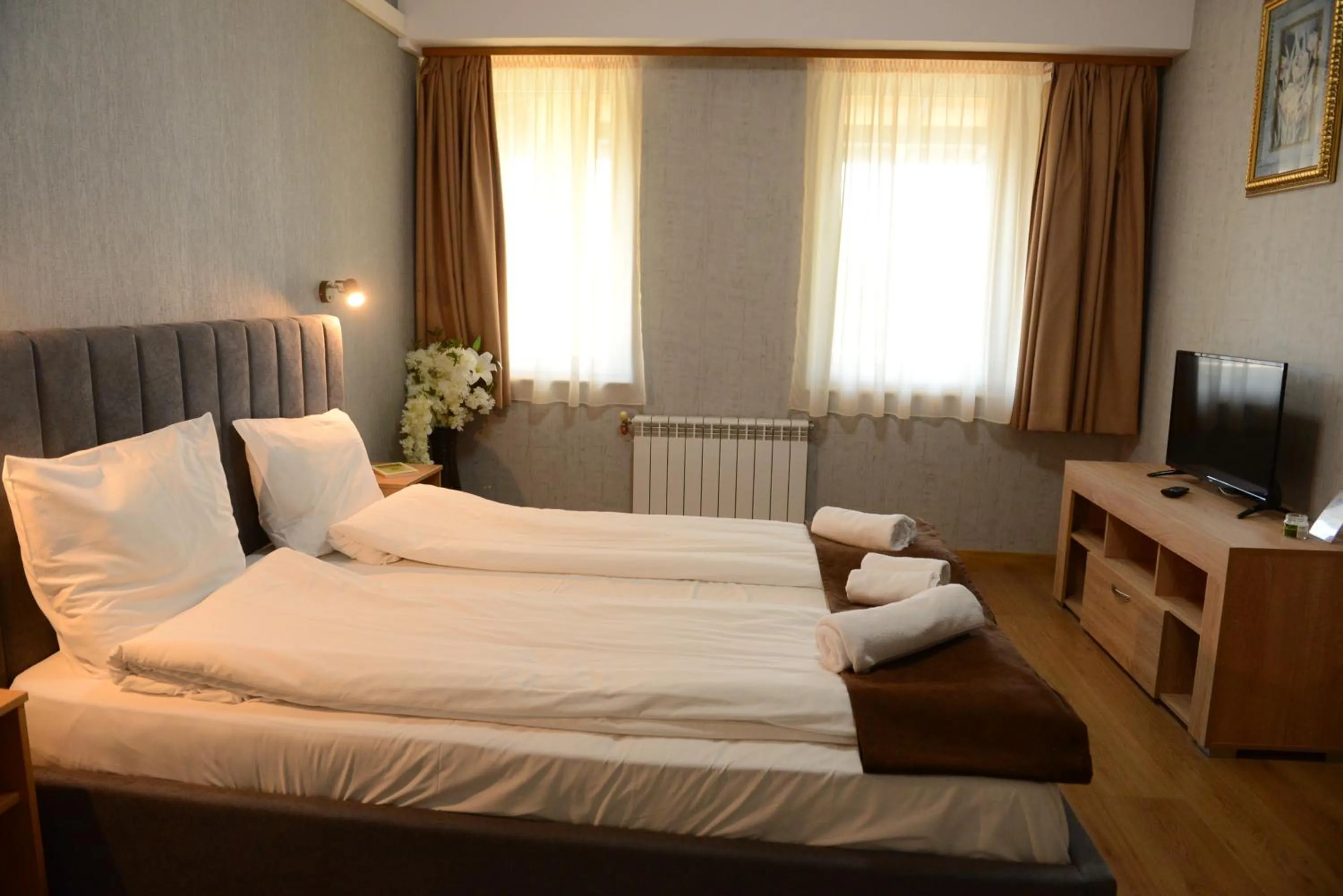 Bed in Family Hotel Gotse Delchev