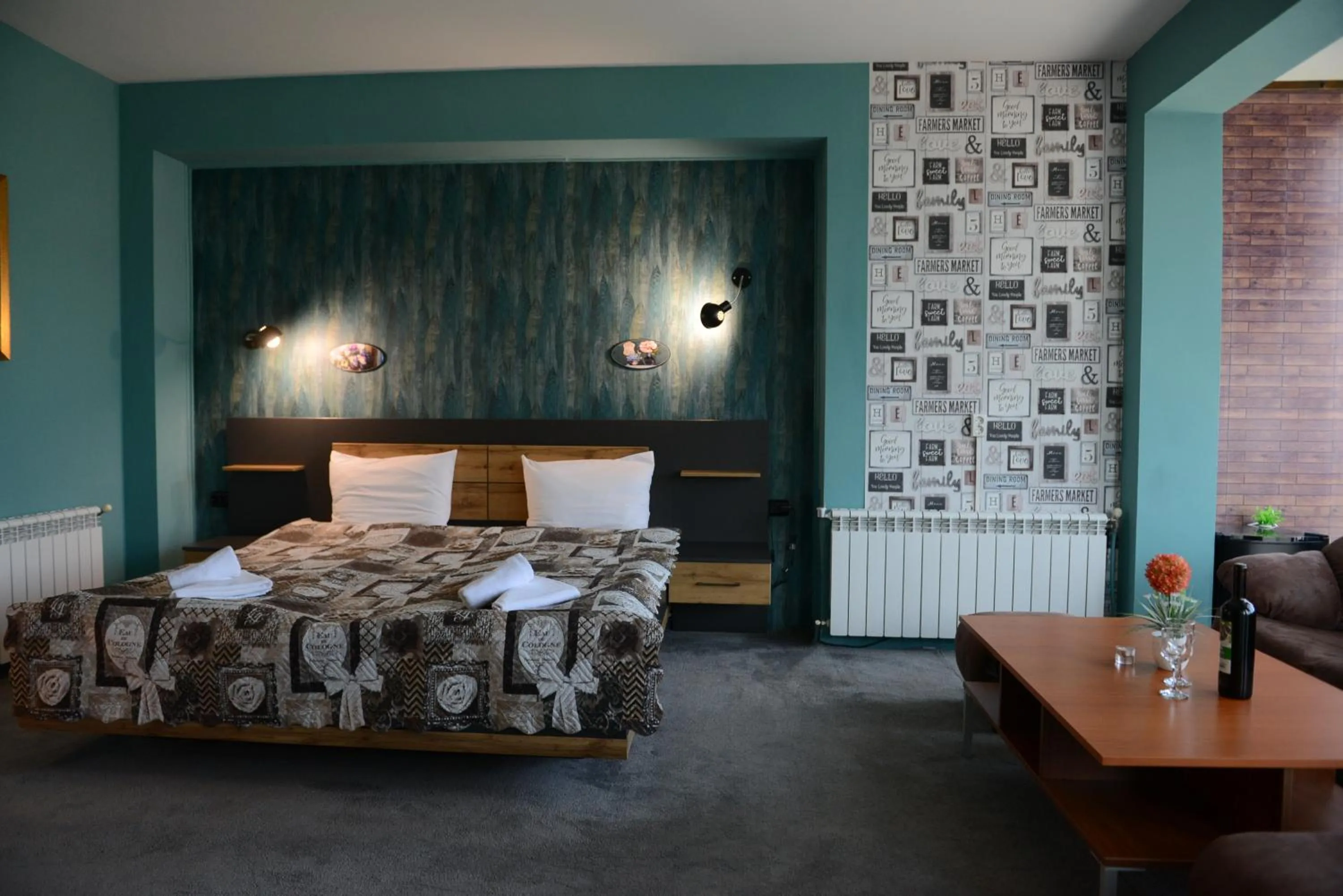 Bed in Family Hotel Gotse Delchev