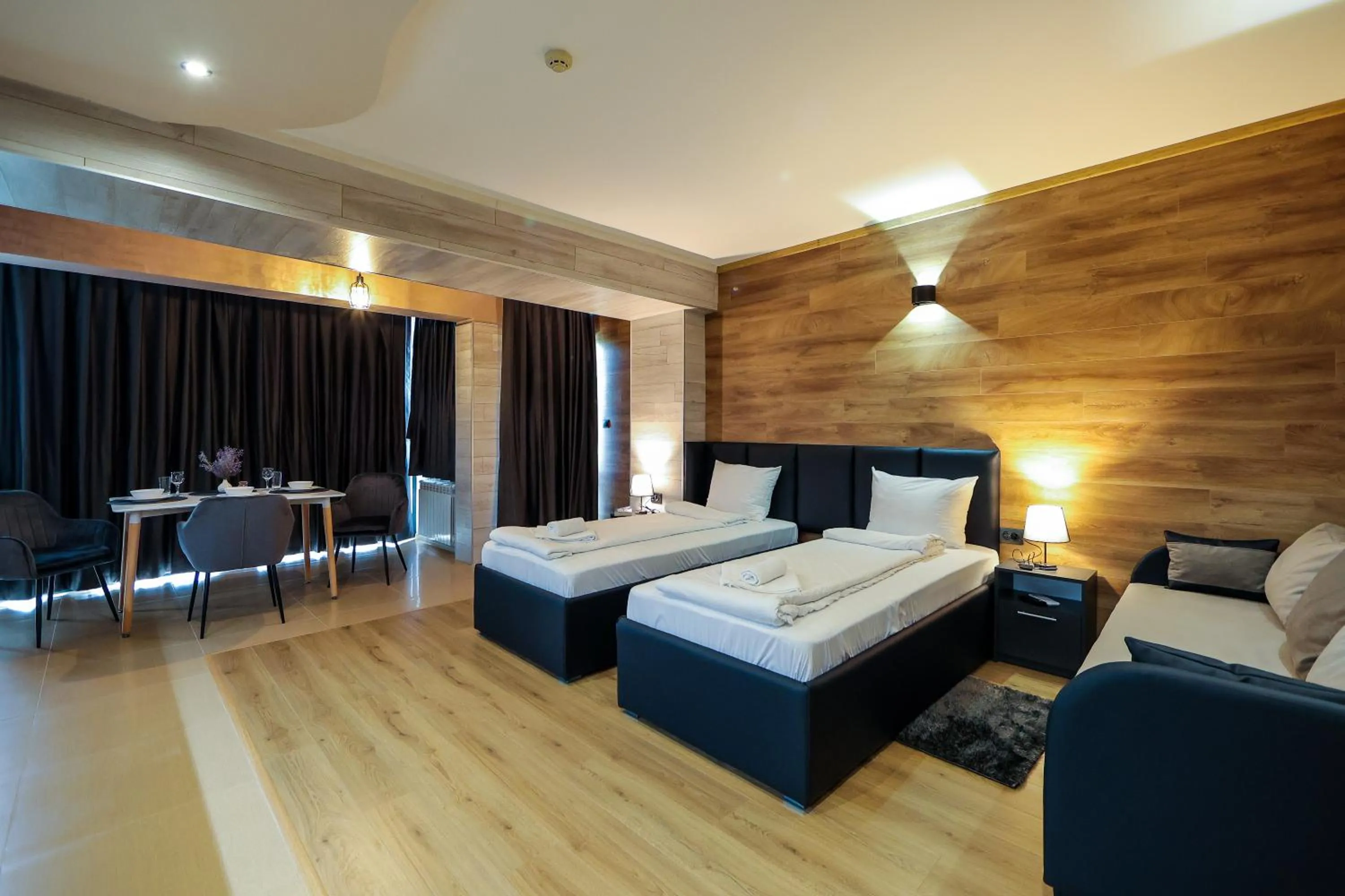 Bed in Family Hotel Gotse Delchev