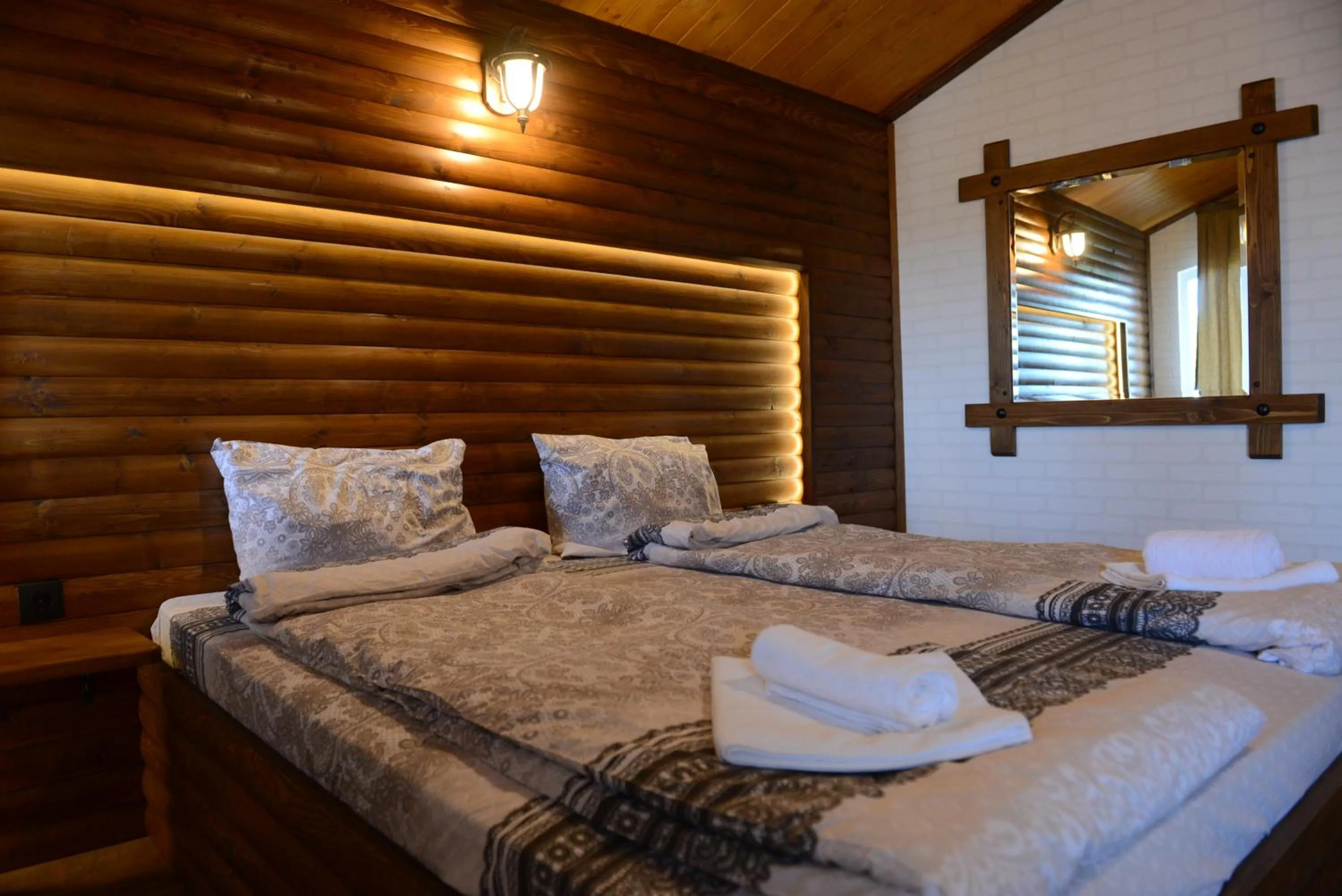Bed in Family Hotel Gotse Delchev