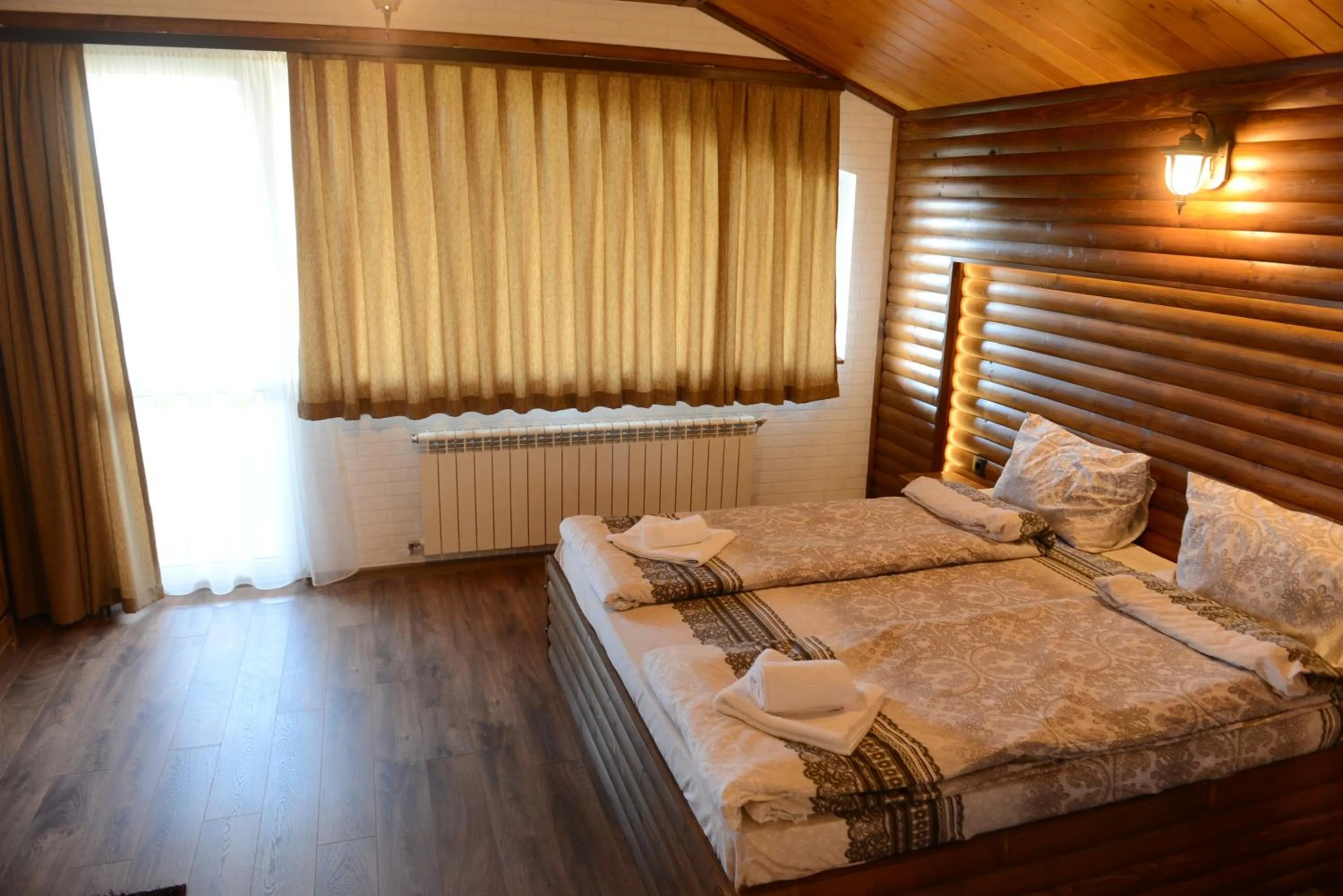 Bed in Family Hotel Gotse Delchev