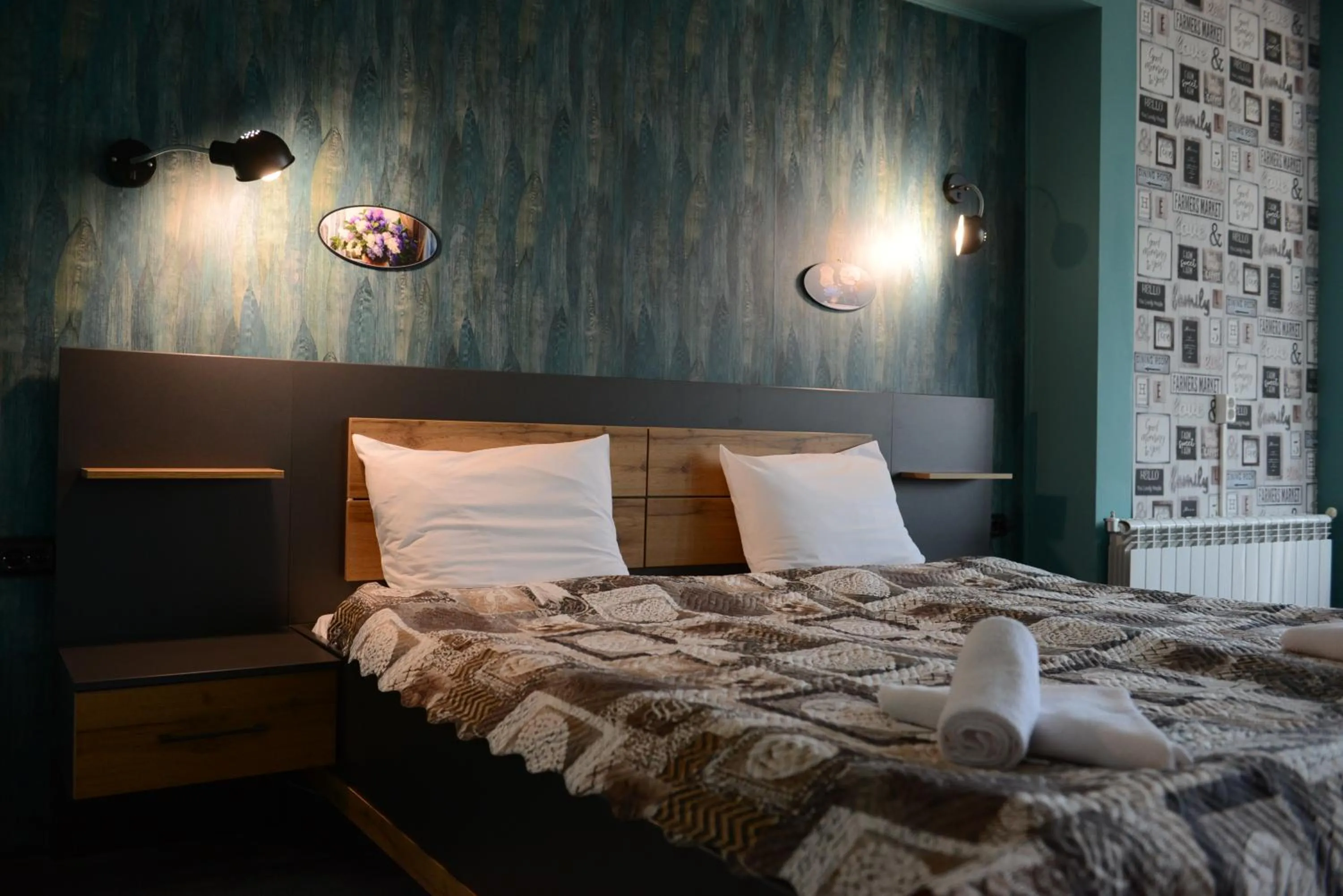 Bed in Family Hotel Gotse Delchev