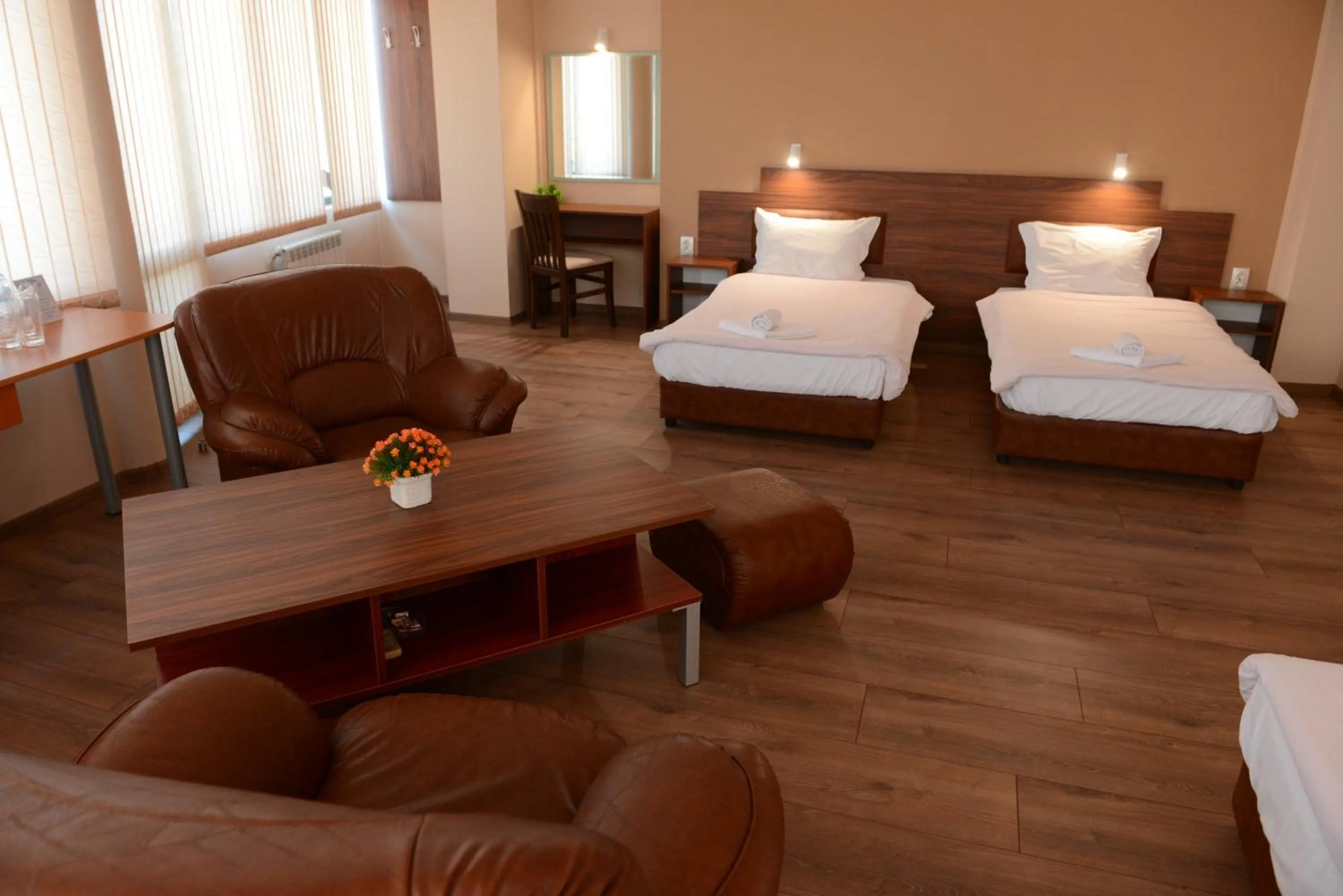 Bed in Family Hotel Gotse Delchev