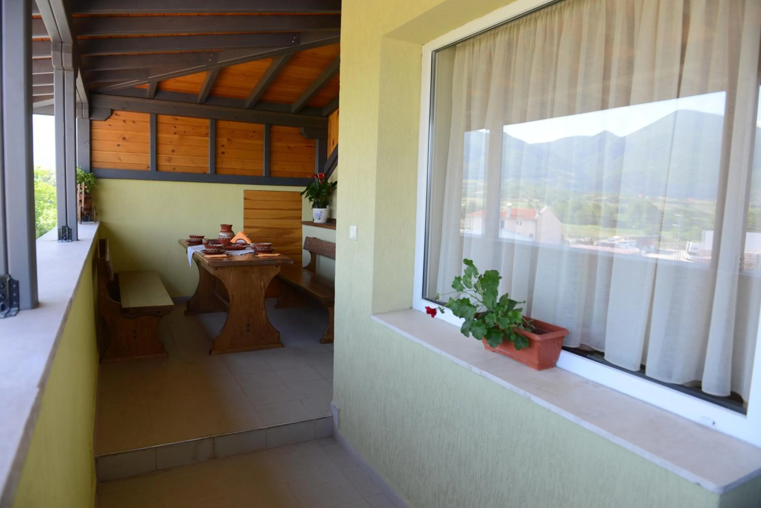 Balcony/Terrace in Family Hotel Gotse Delchev