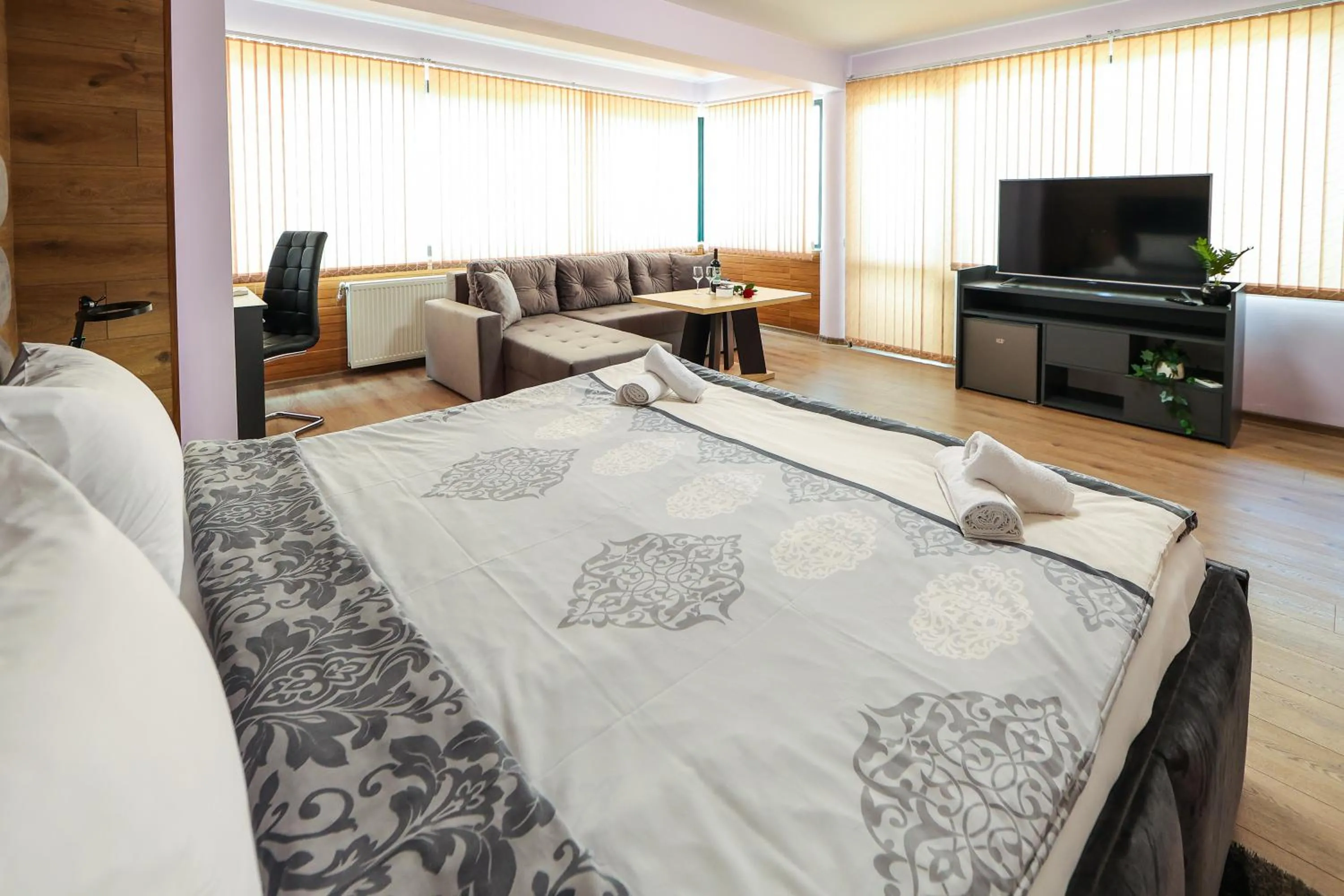 Bed in Family Hotel Gotse Delchev