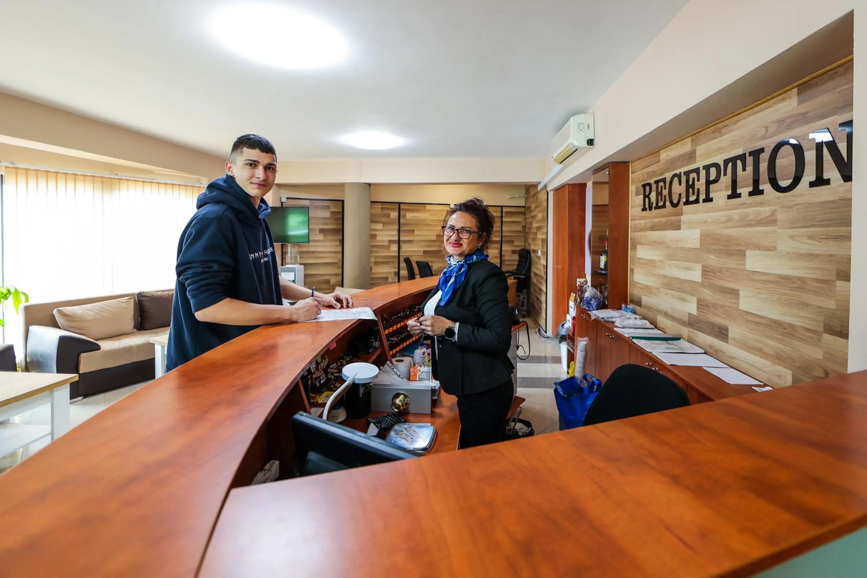 Lobby or reception in Family Hotel Gotse Delchev