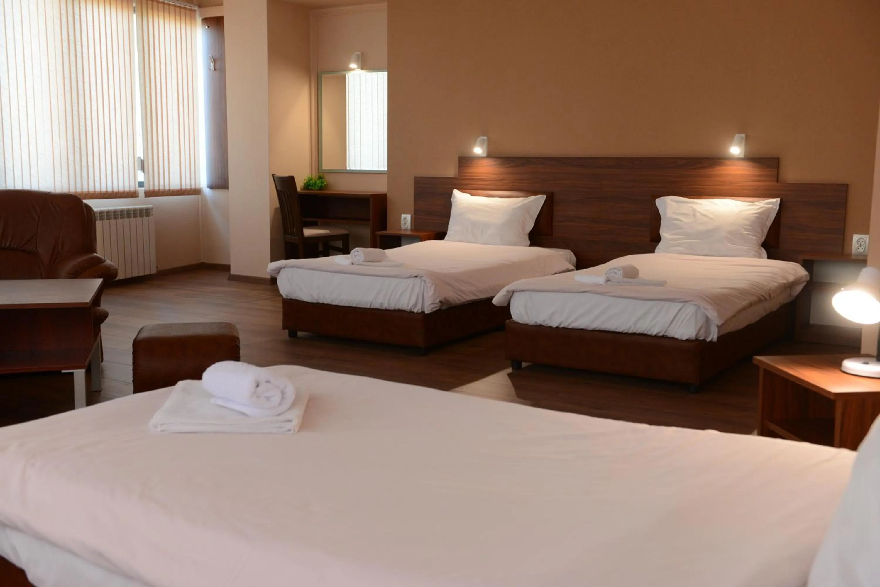 Bed in Family Hotel Gotse Delchev