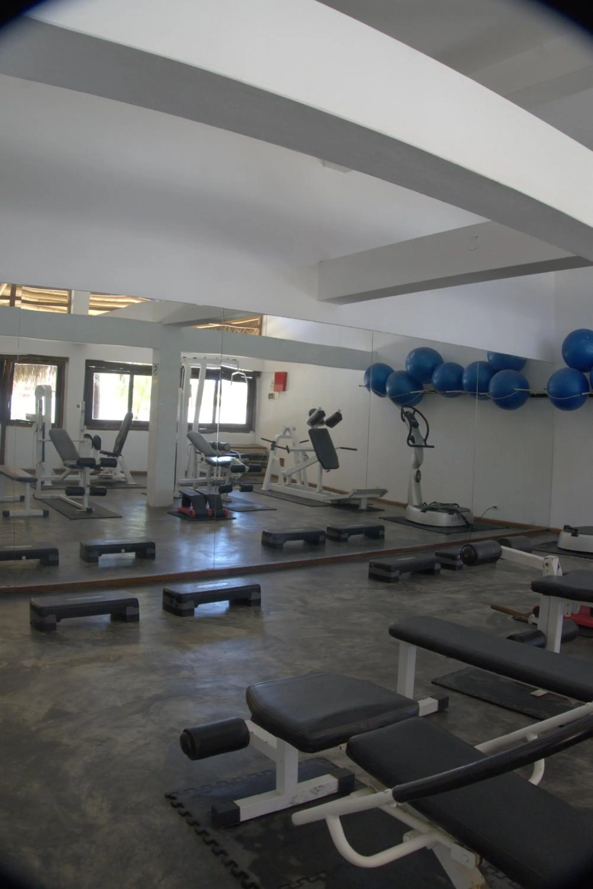 Fitness centre/facilities in Las Cabañas de Antica