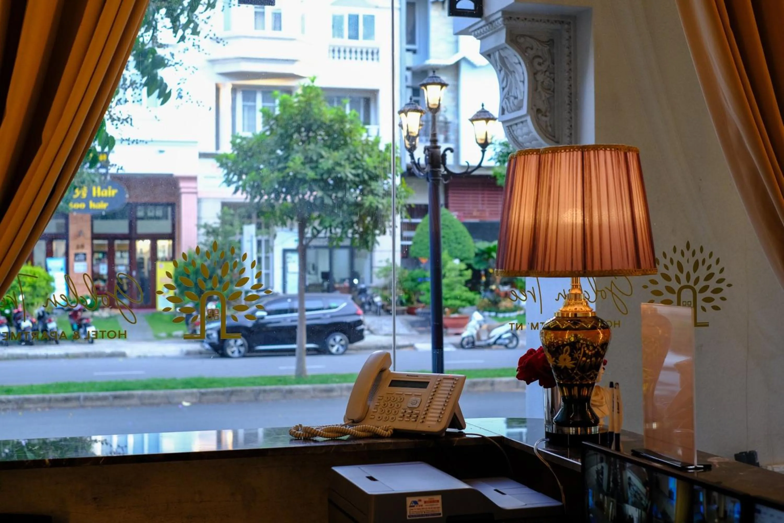 Lobby or reception in Golden Tree Hotel & Apartment