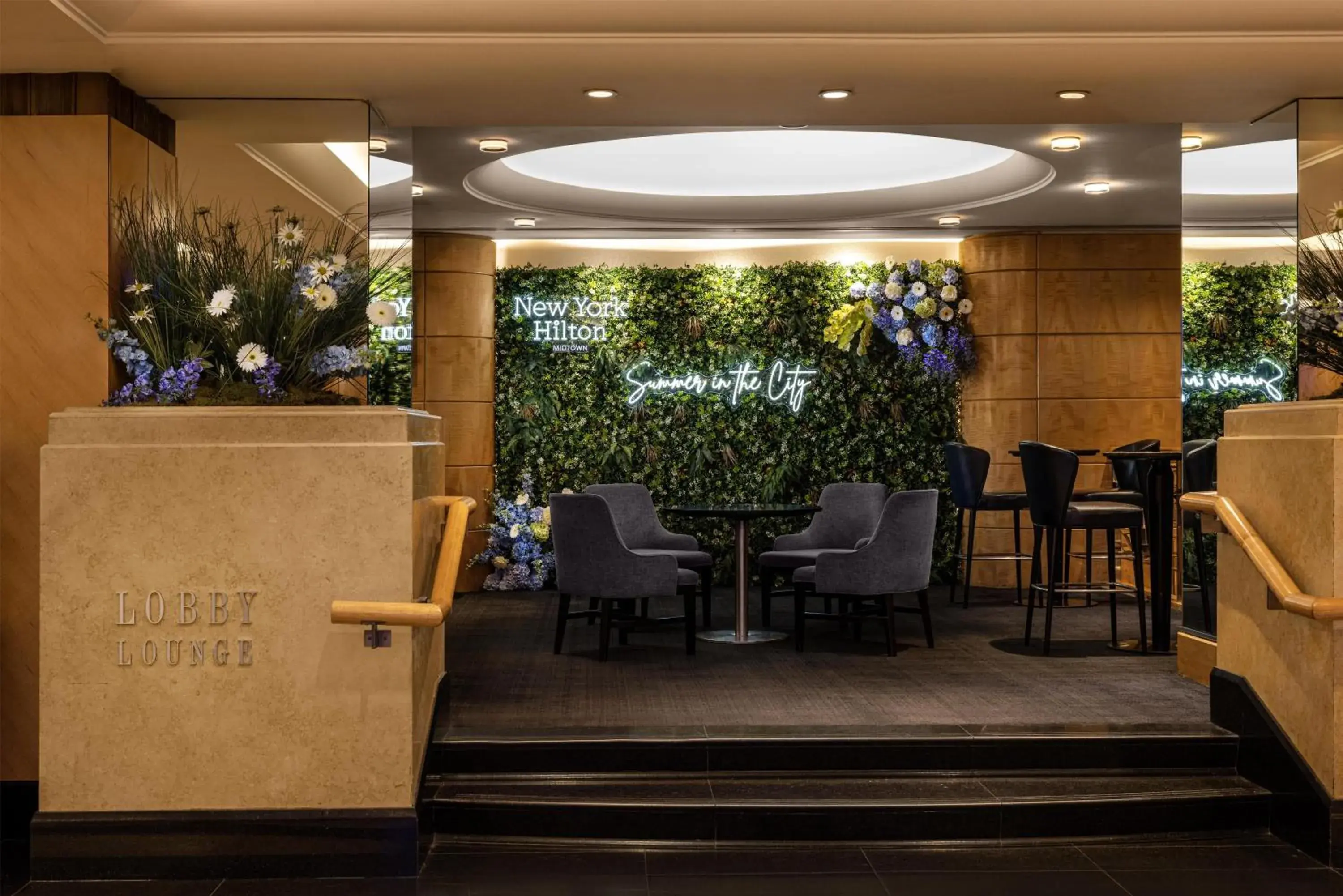 Lobby or reception in New York Hilton Midtown Lobby or reception in New York Hilton Midtown