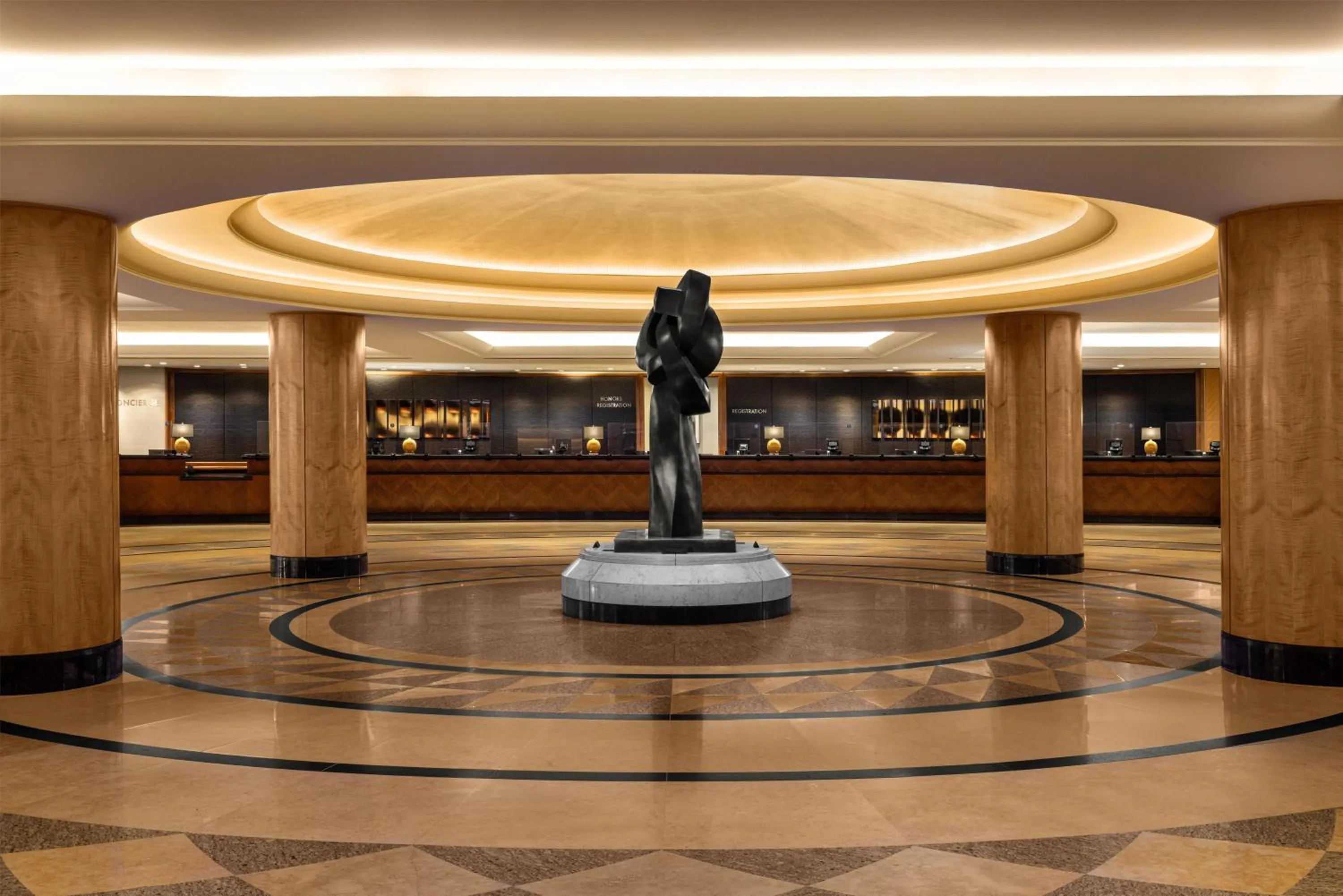 Lobby or reception in New York Hilton Midtown