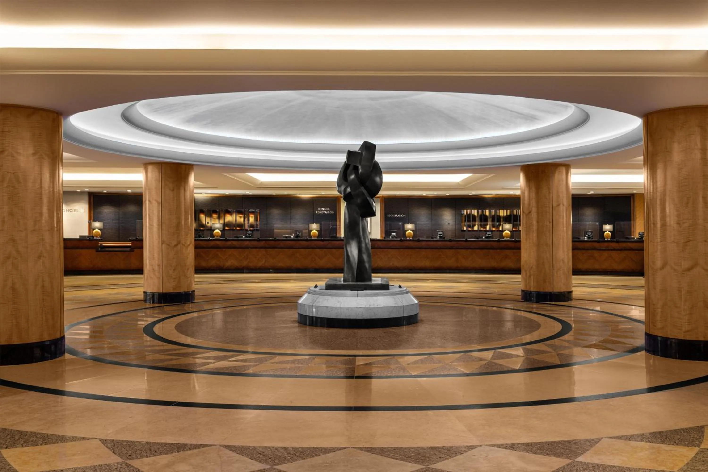 Lobby or reception in New York Hilton Midtown