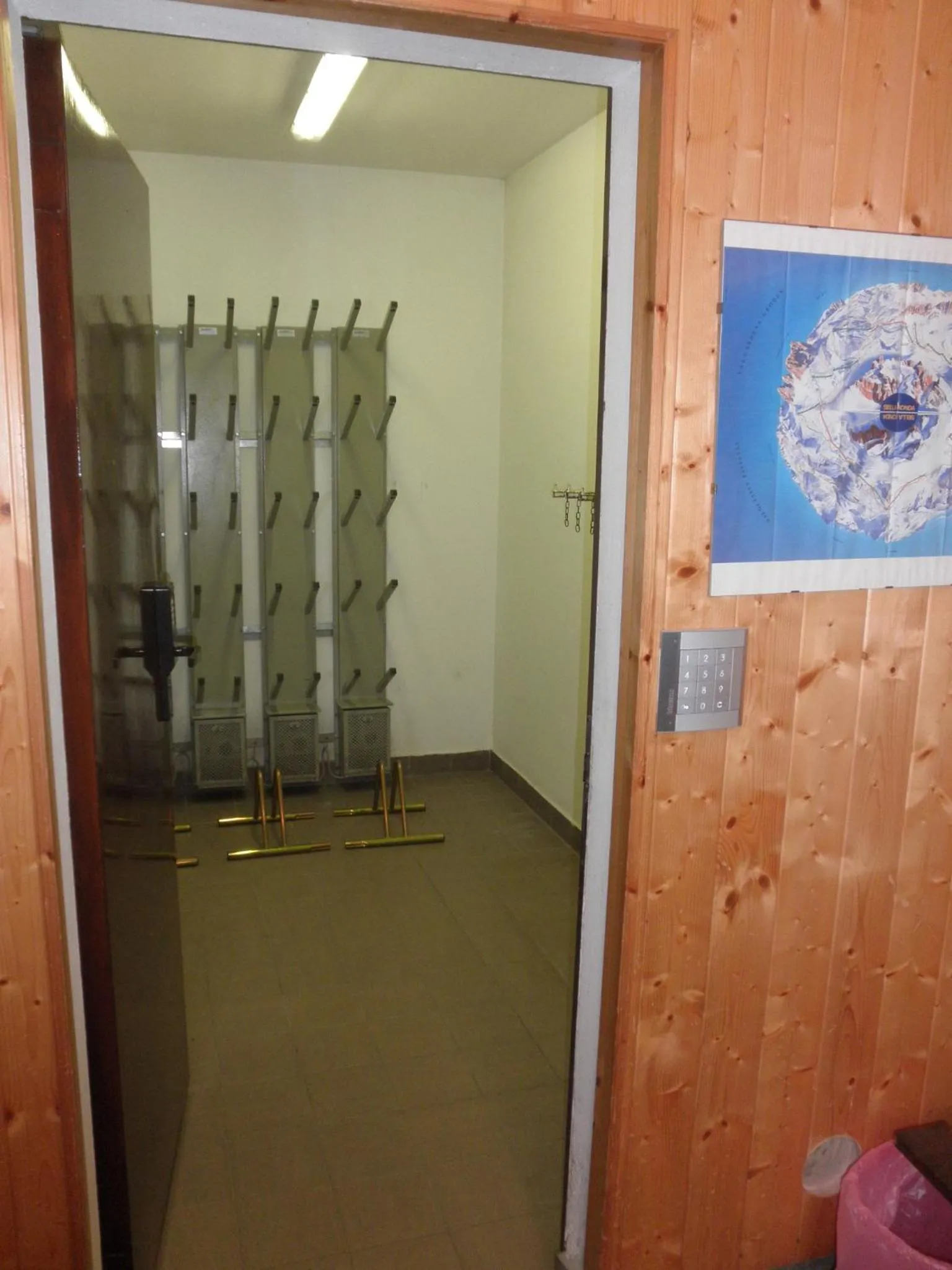 Decorative detail in Garnì Stella Alpina