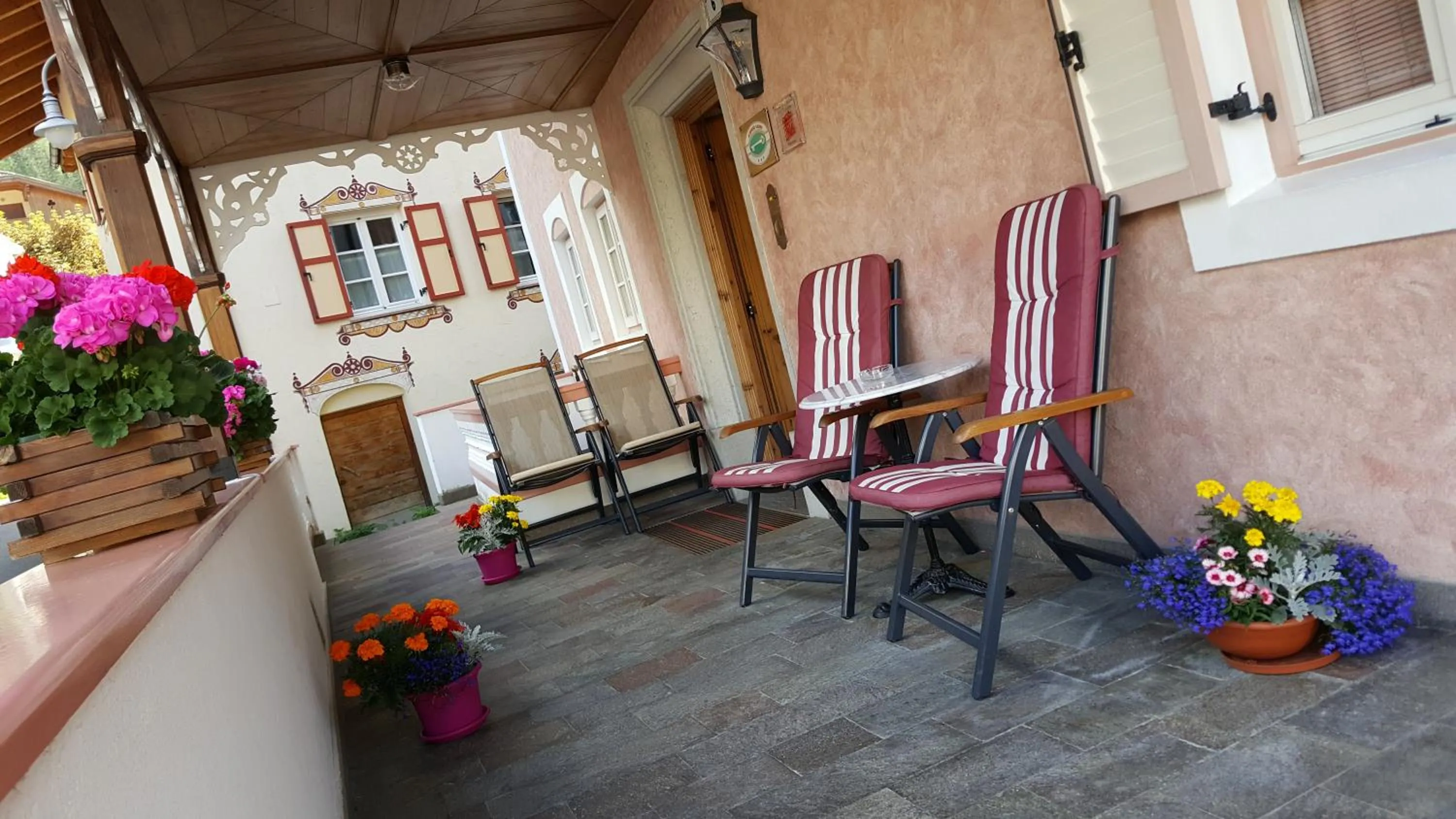 Balcony/Terrace in Garnì Stella Alpina