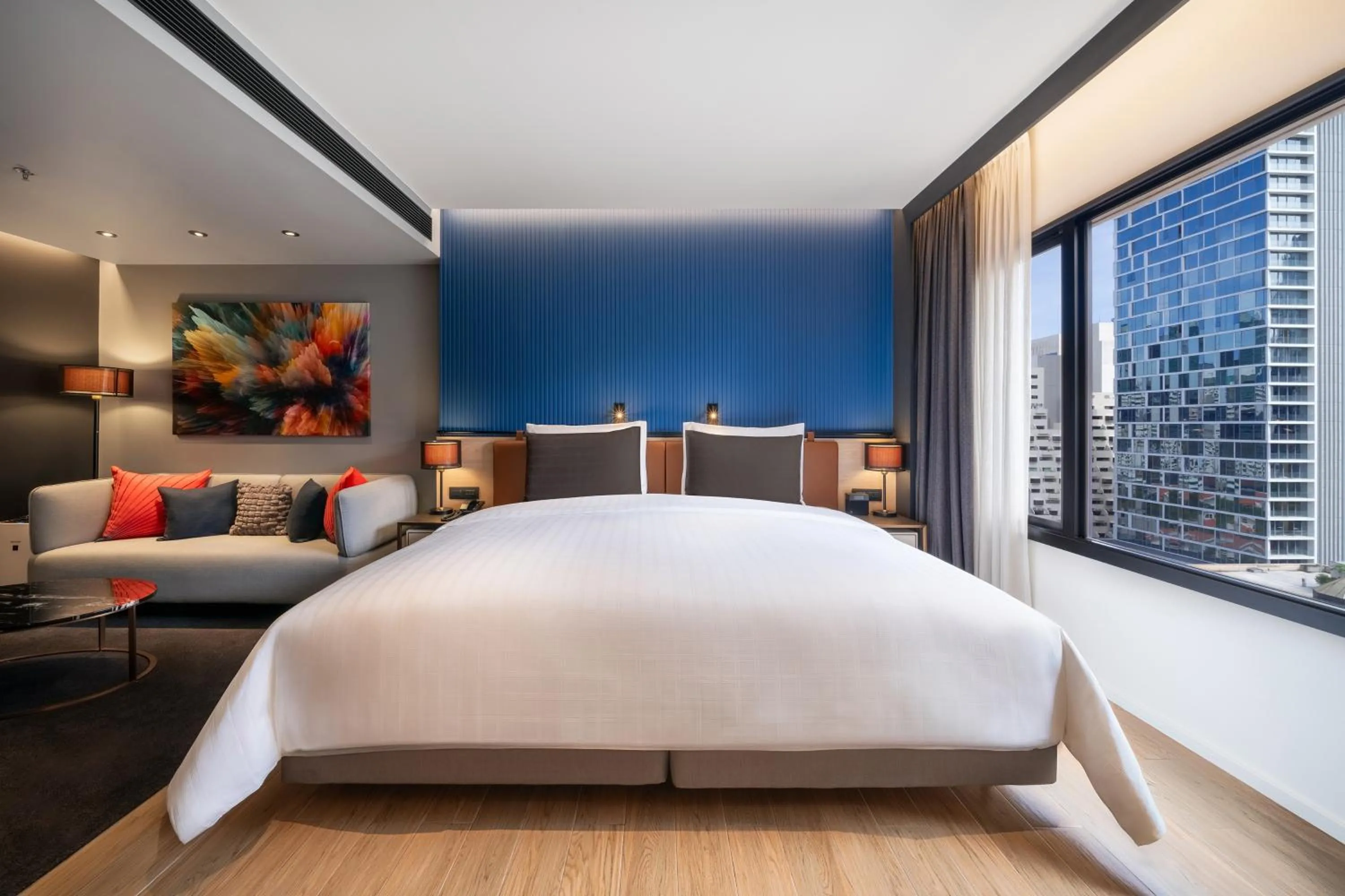 Bedroom, Bed in Sindhorn Midtown Hotel Bangkok, Vignette Collection by IHG