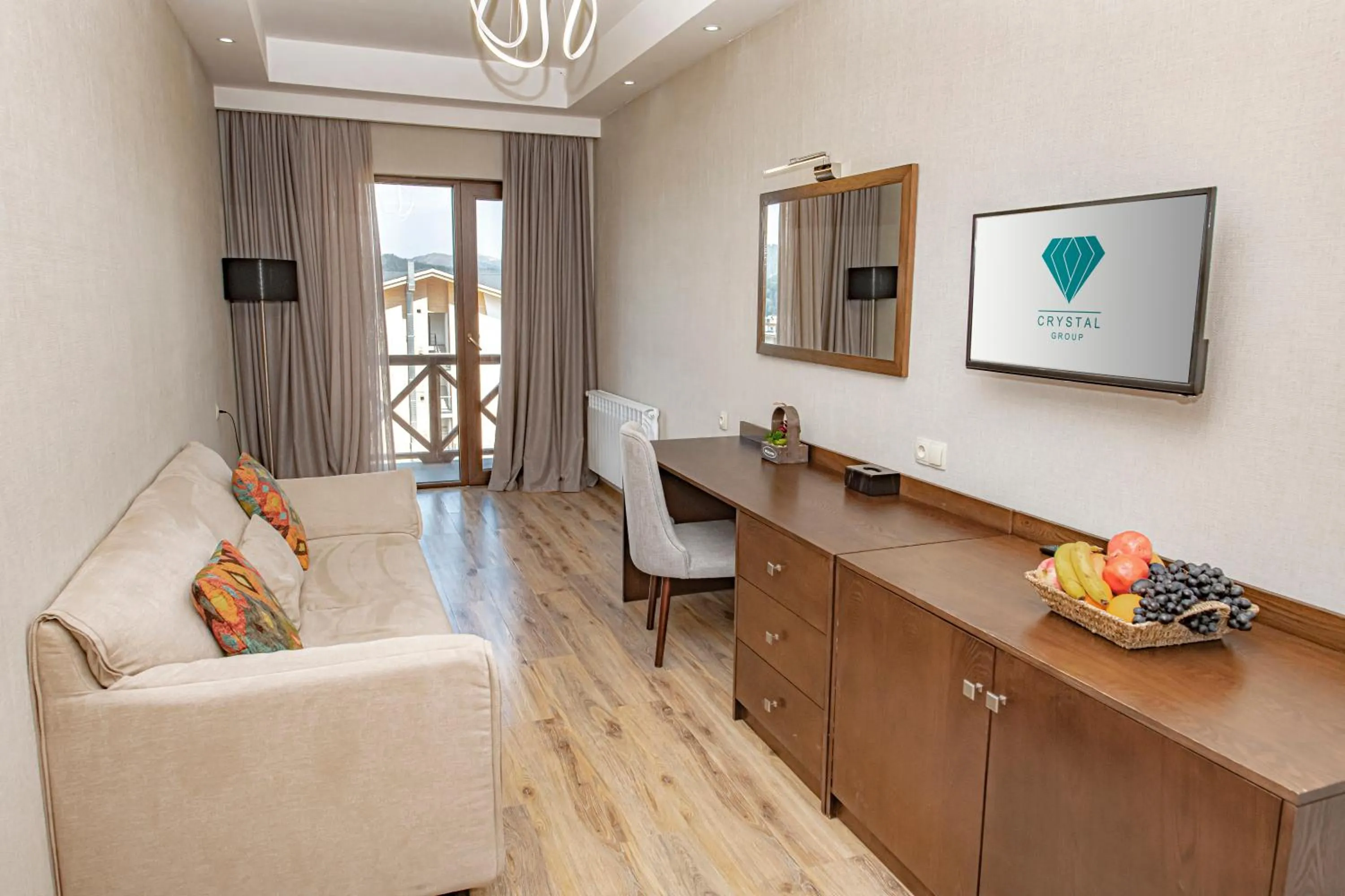 Living room in Crystal Hotel & SPA