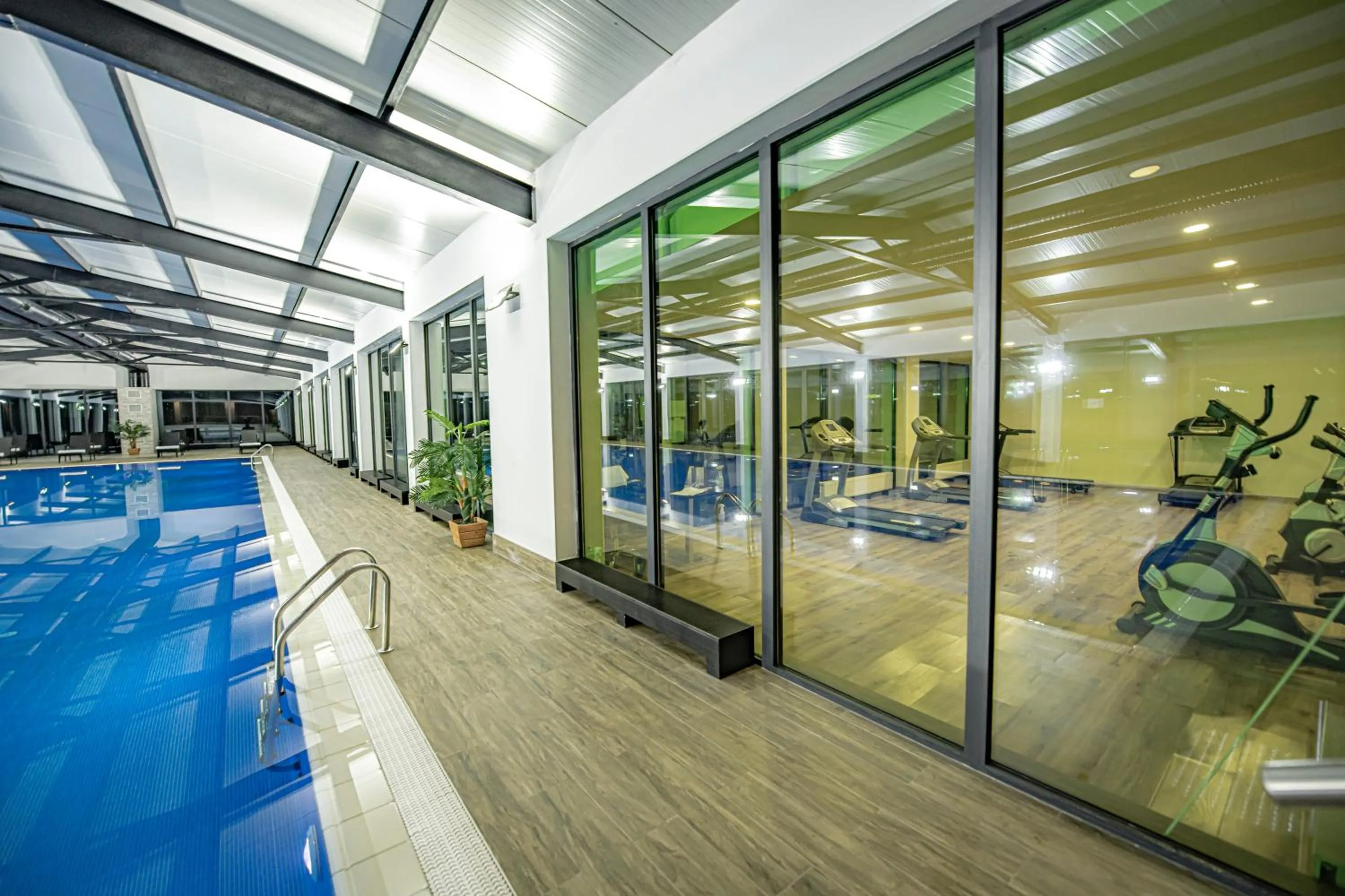 Swimming pool in Crystal Hotel & SPA