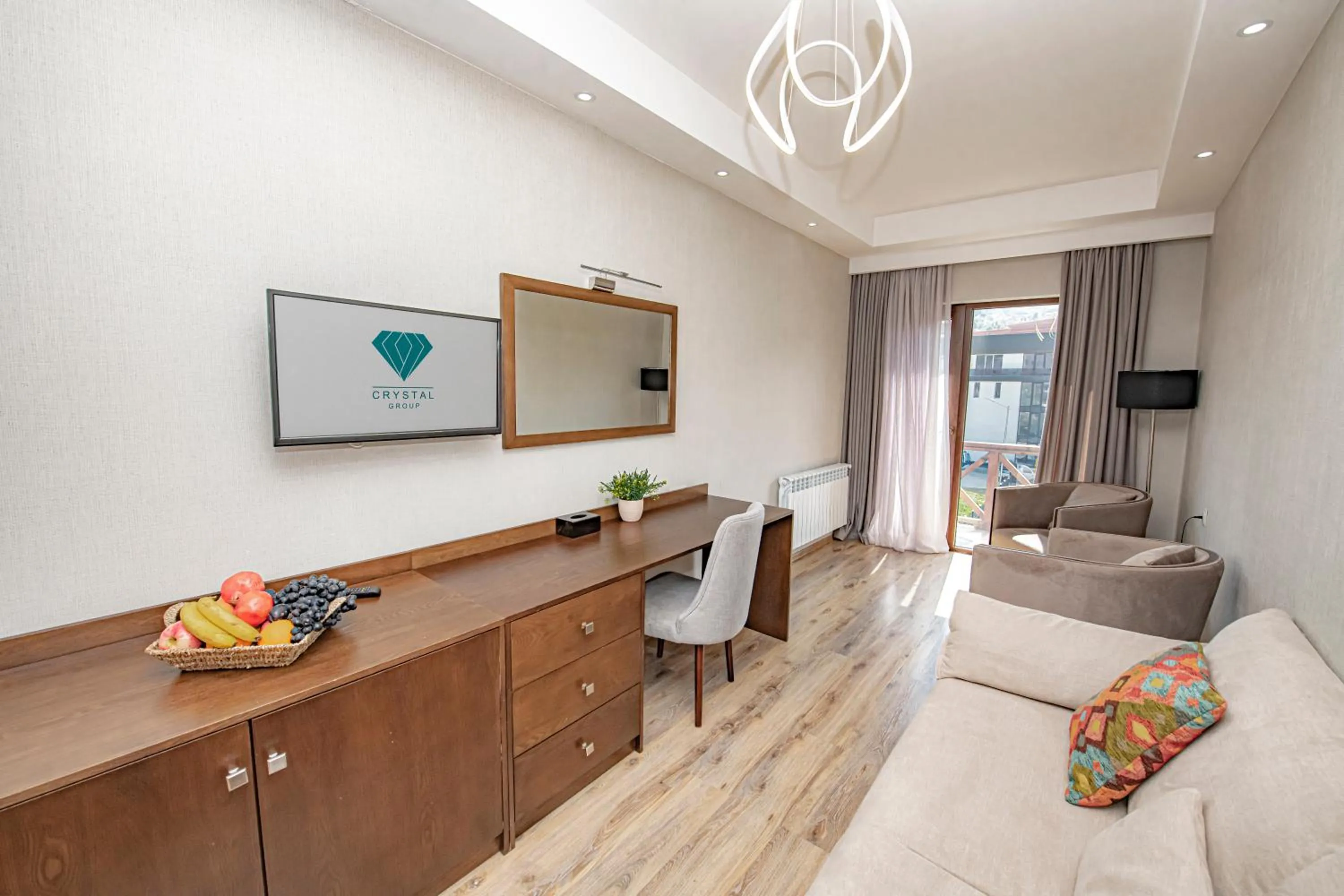 Living room in Crystal Hotel & SPA