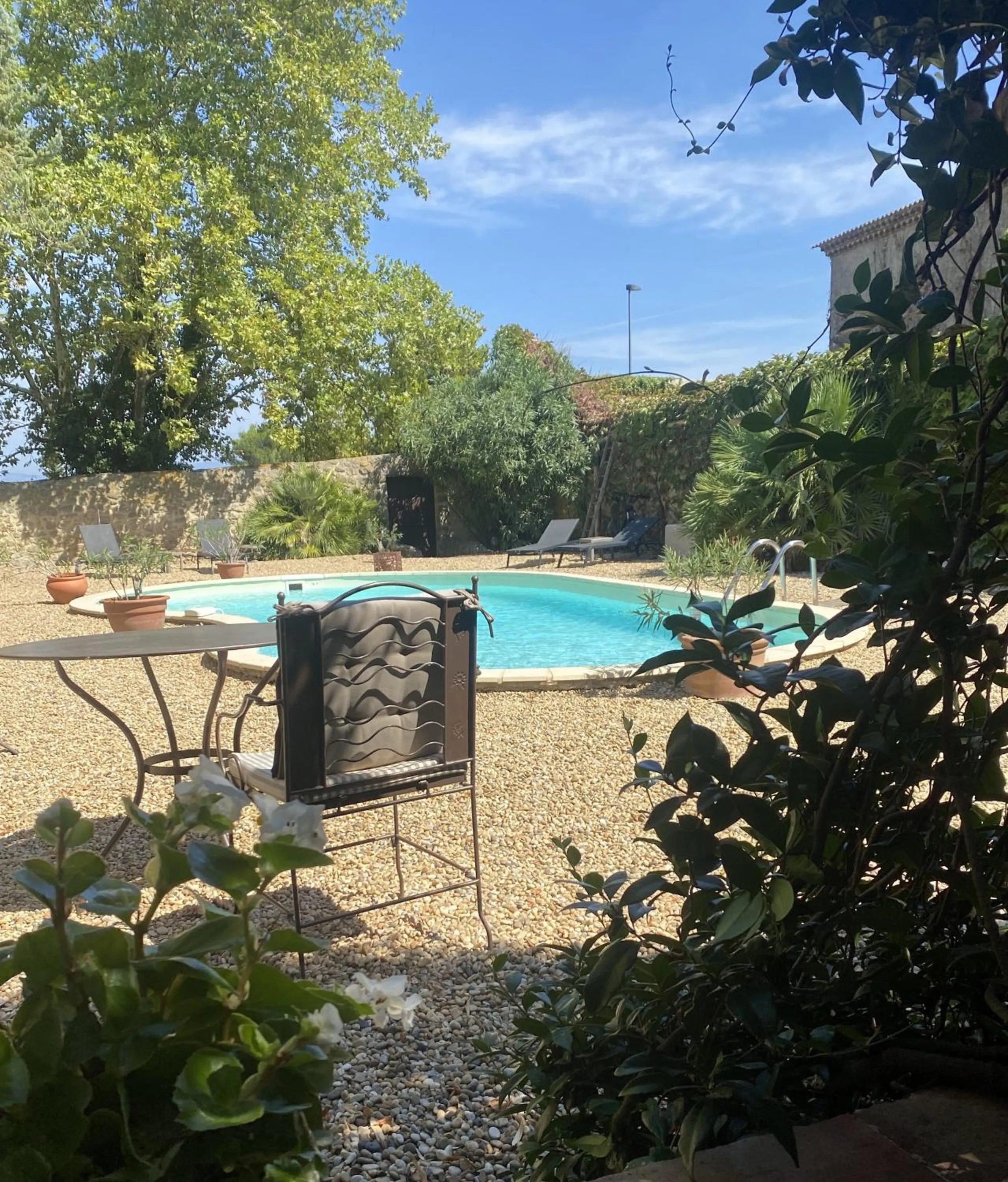 Garden in Aux Anges Gardiens