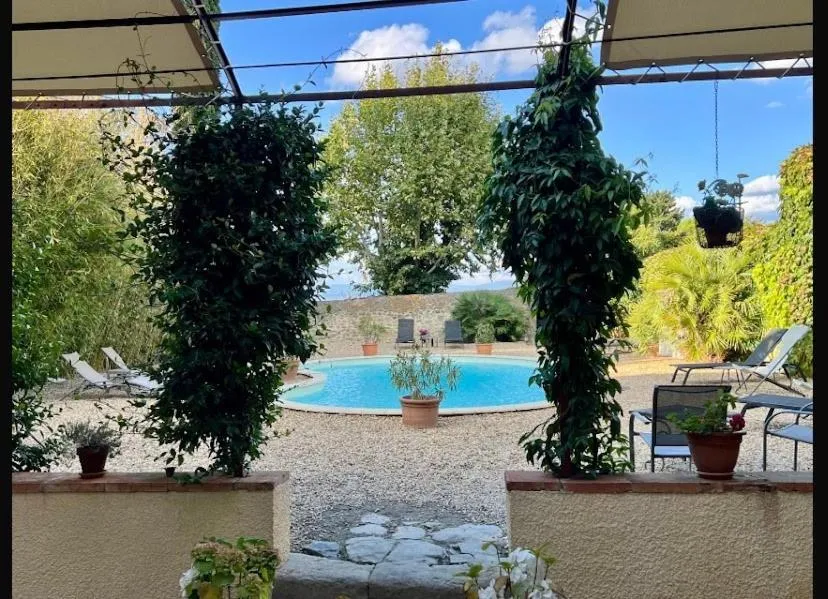Swimming pool in Aux Anges Gardiens