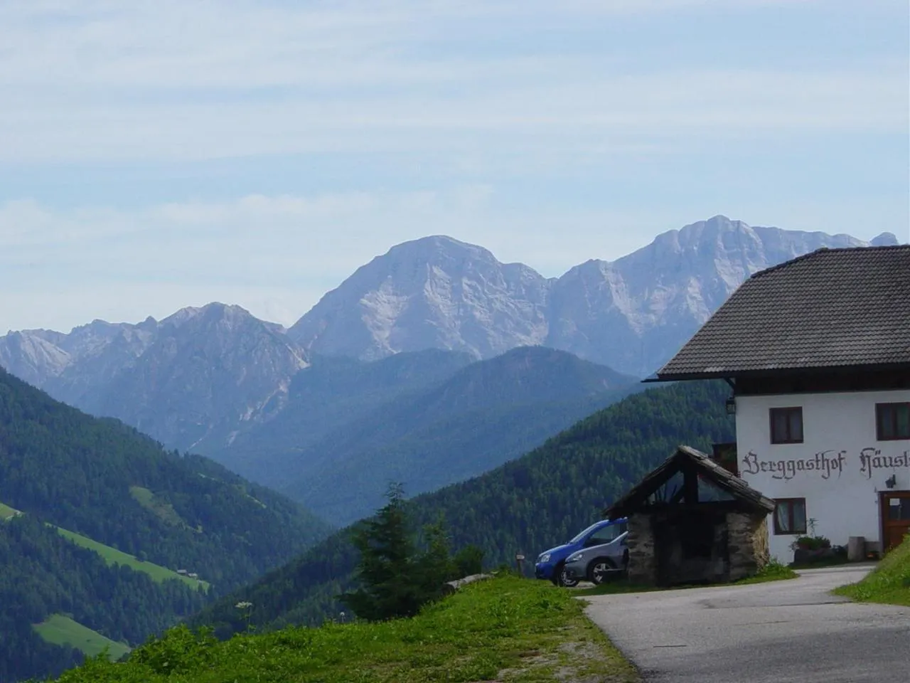 View (from property/room) in Berggasthof Häusler