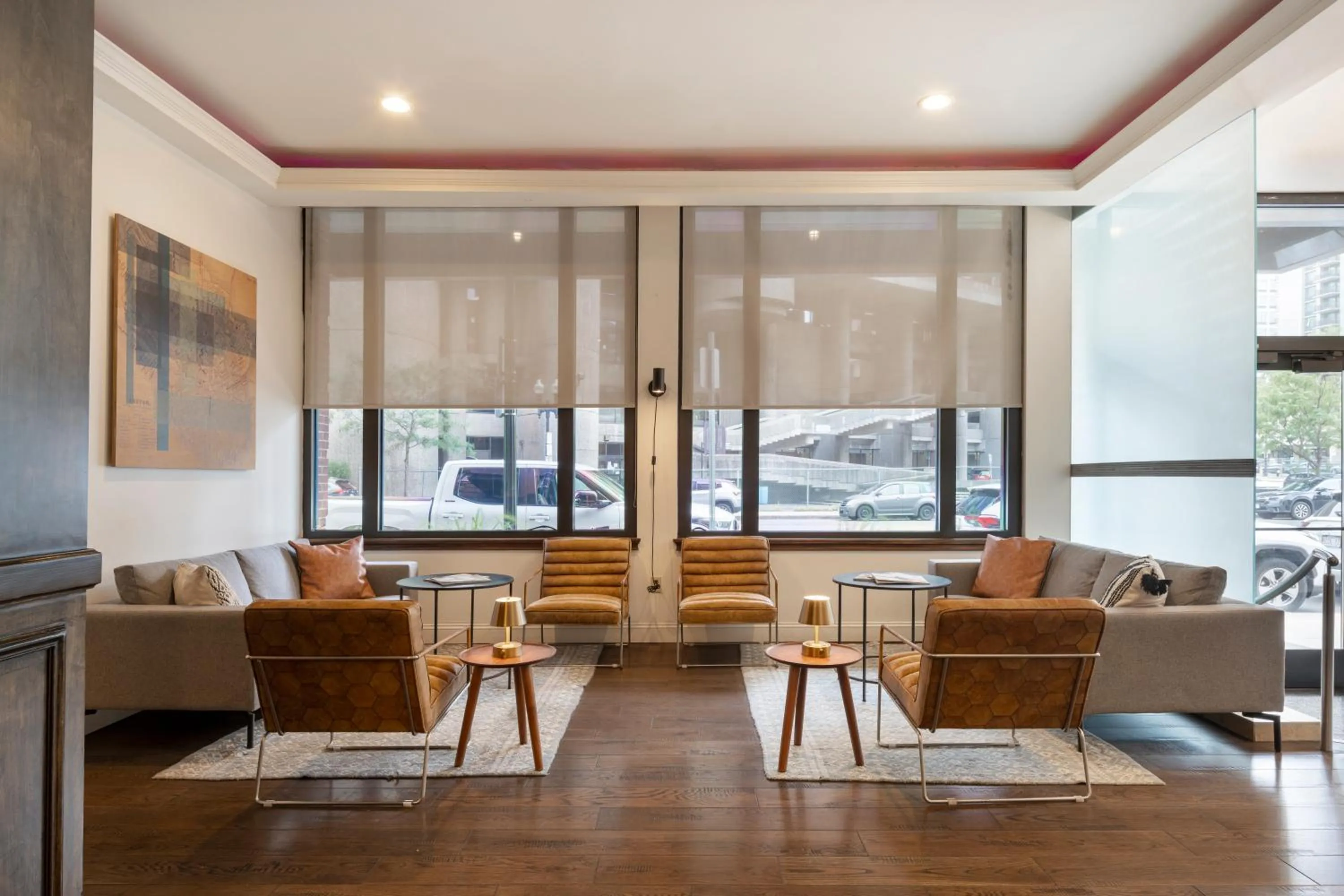 Seating area in Eurostars The Boxer