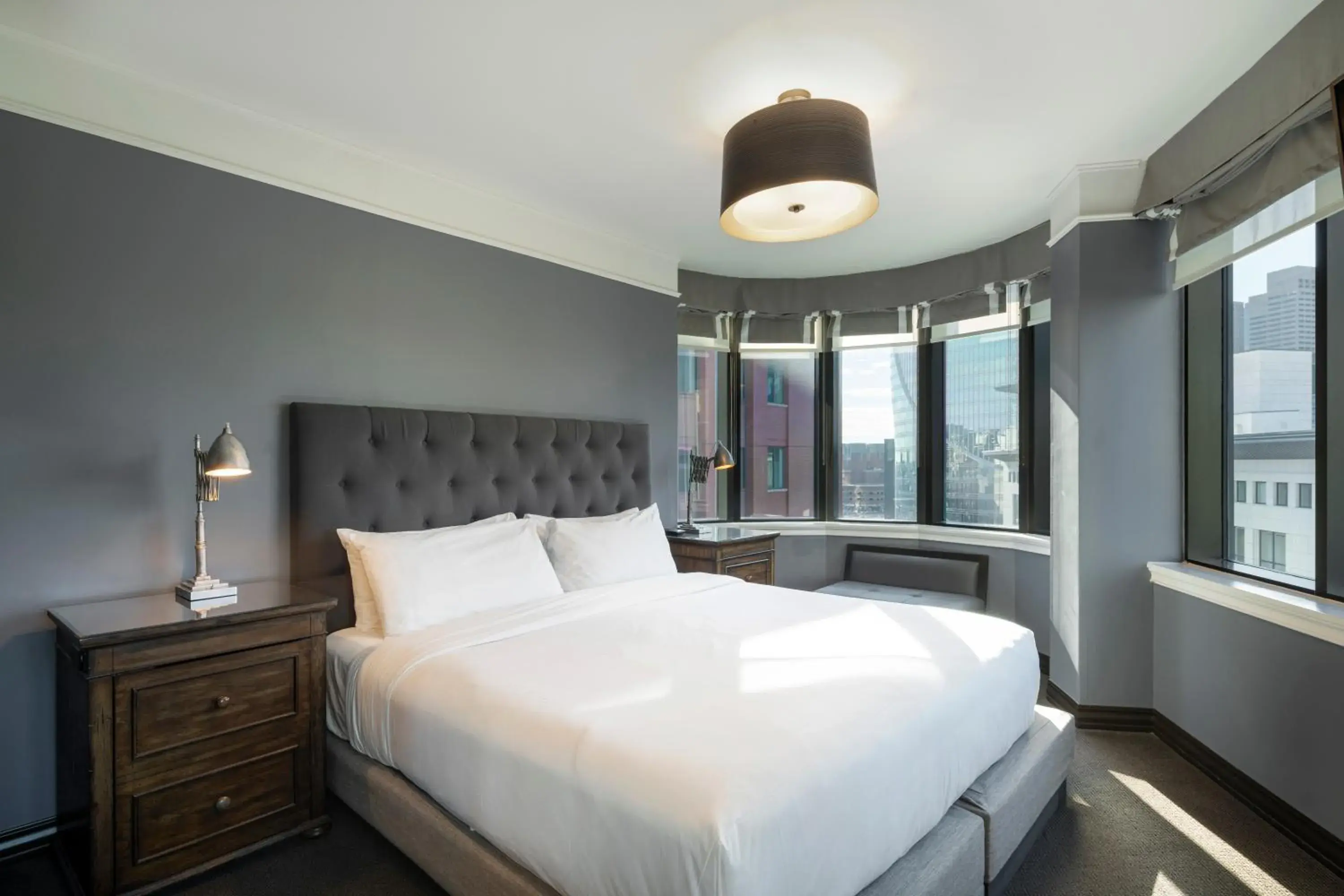 Bed in Eurostars The Boxer Bed in Eurostars The Boxer