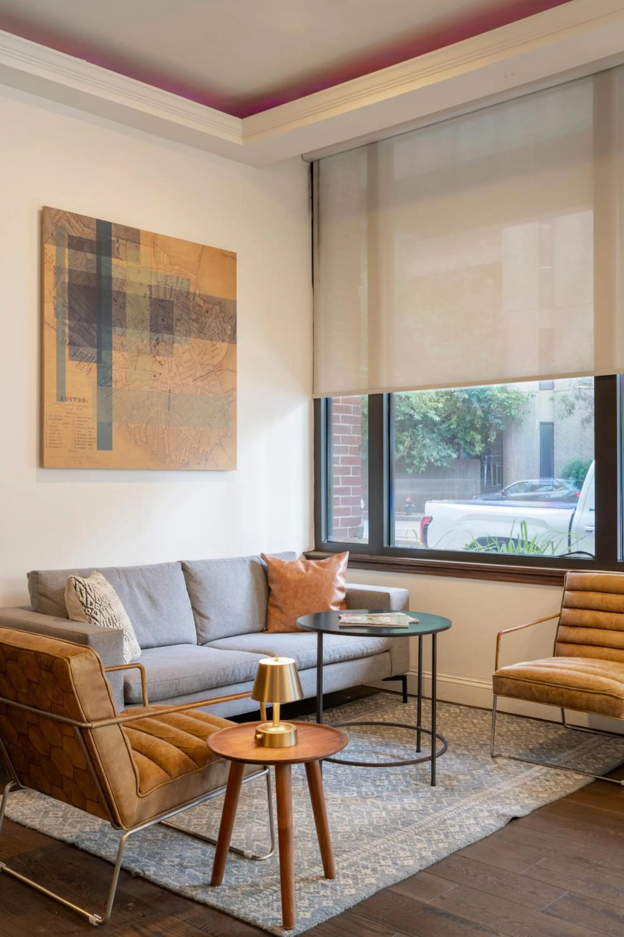 Seating area in Eurostars The Boxer