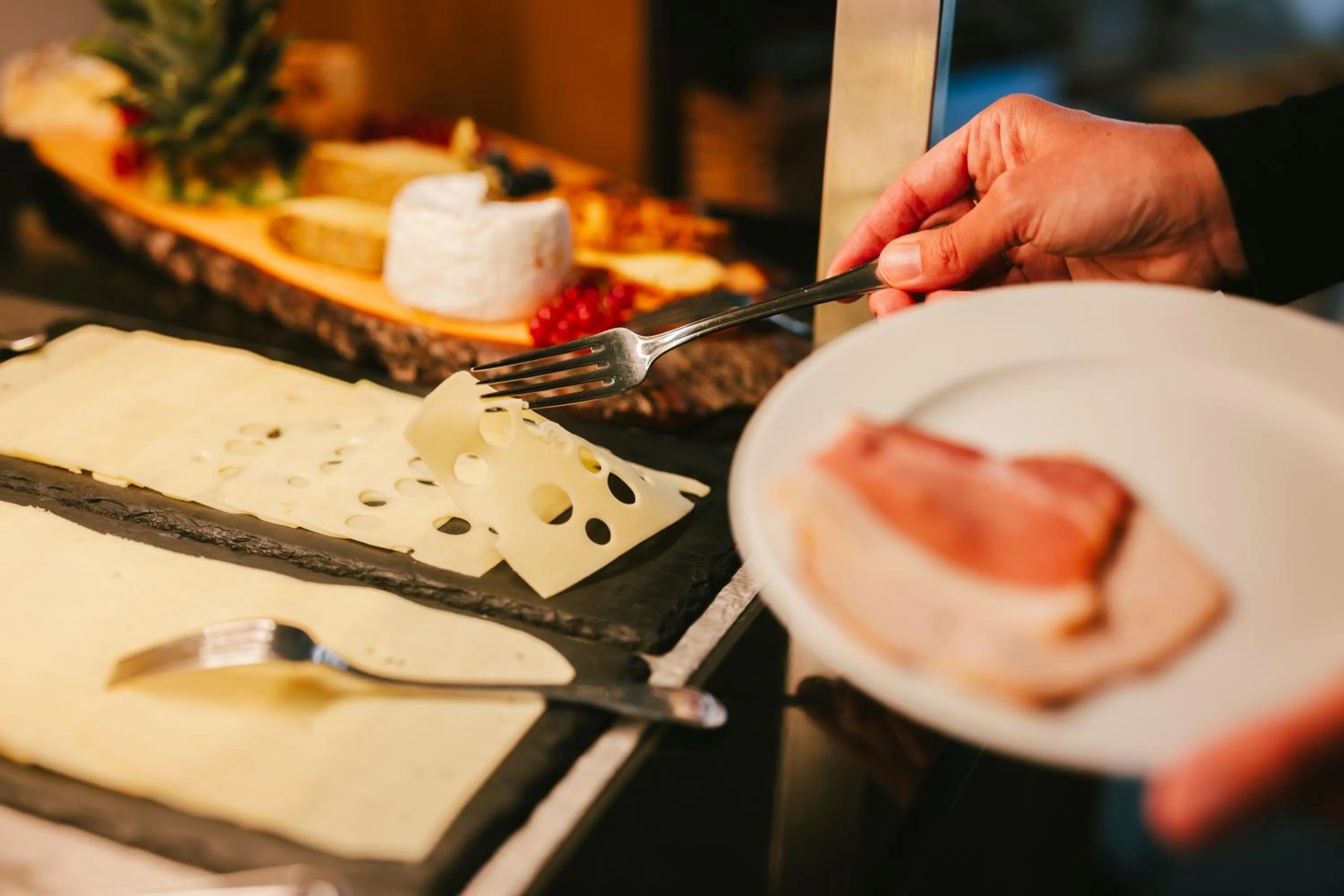 Buffet breakfast in Post Berching
