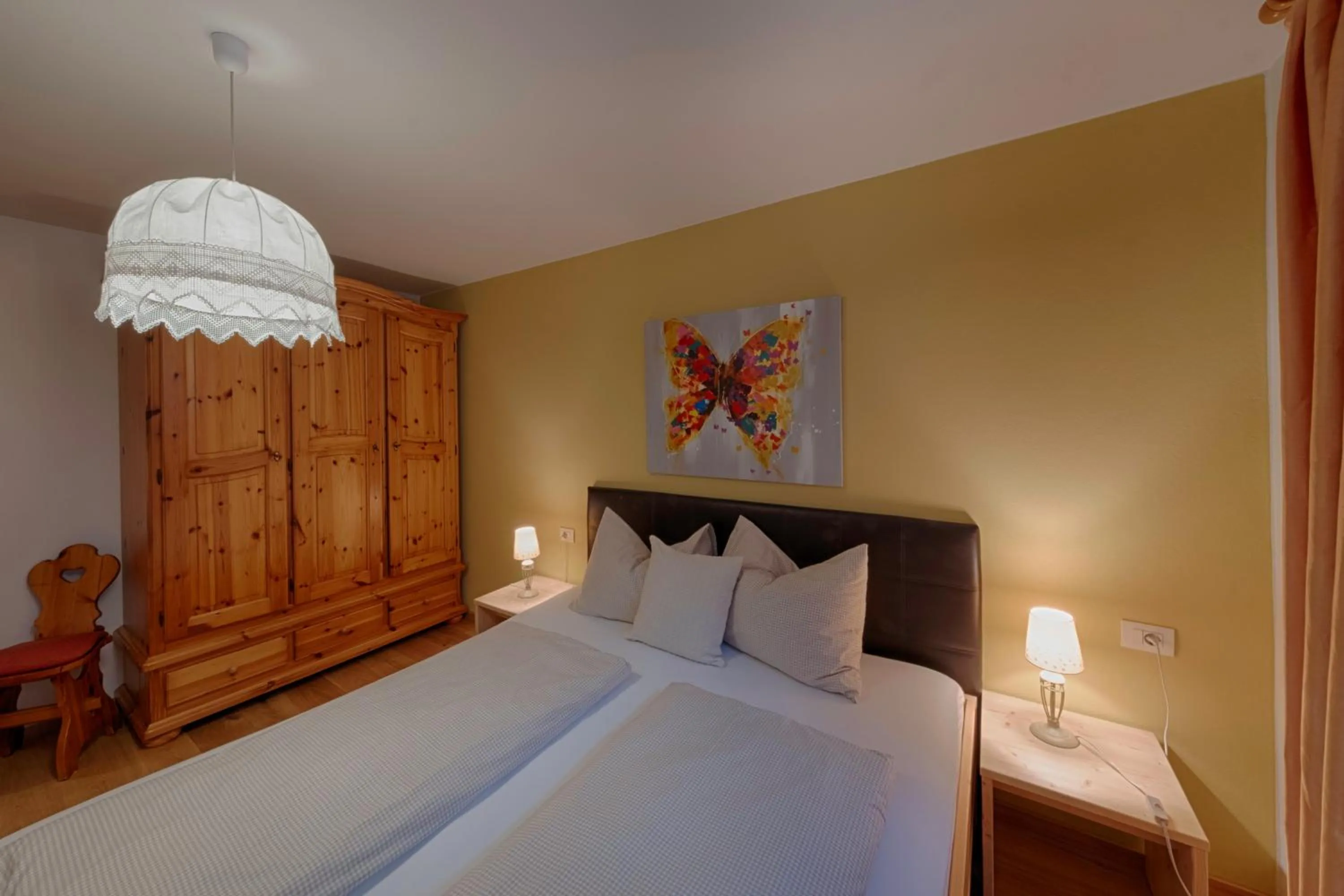 Bedroom, Bed in Residence Obermoarhof - Family Apartments with Pool & Playground