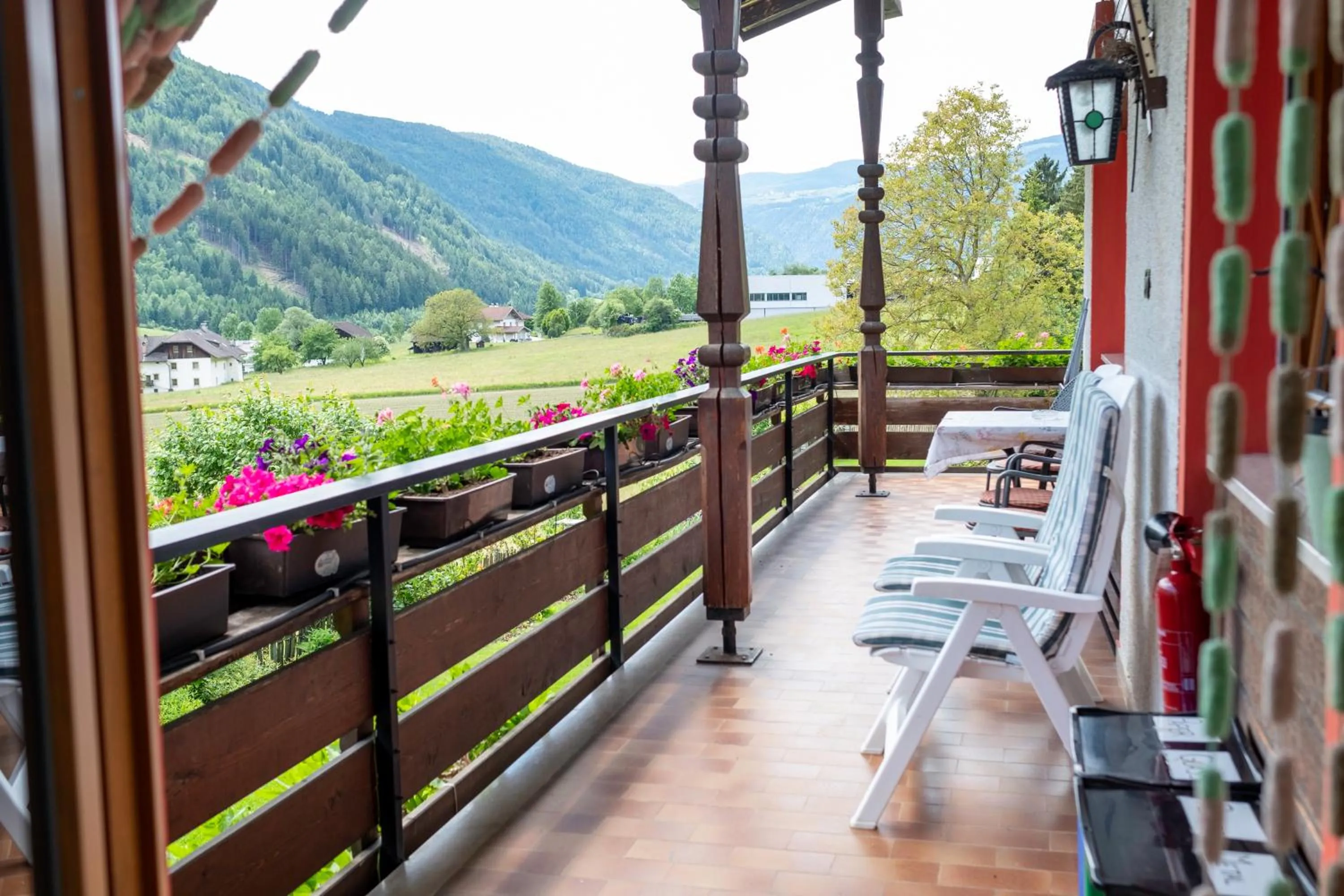 Balcony/Terrace in Residence Obermoarhof - Family Apartments with Pool & Playground