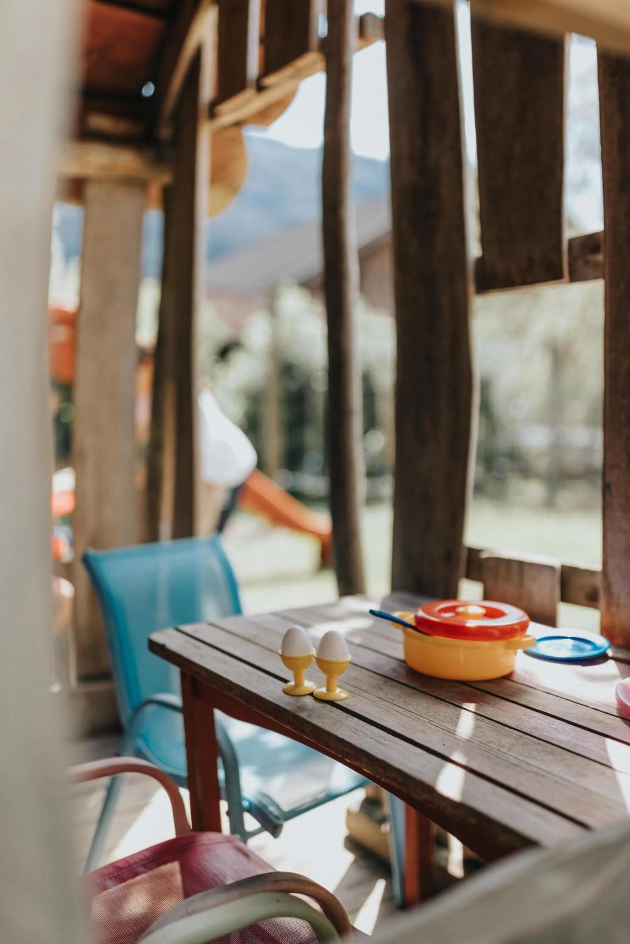Children play ground in Residence Obermoarhof - Family Apartments with Pool & Playground