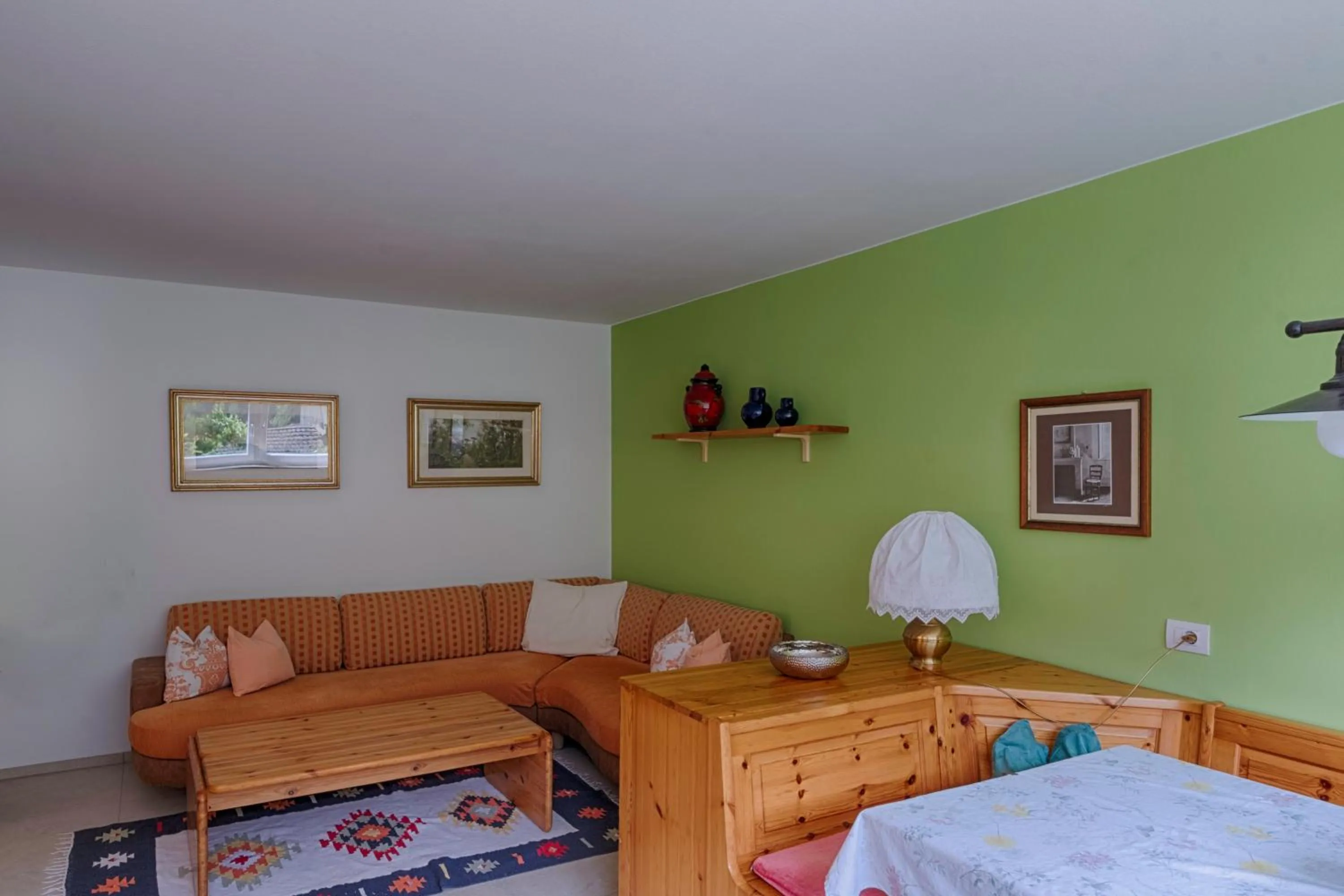 Living room, Bed in Residence Obermoarhof - Family Apartments with Pool & Playground