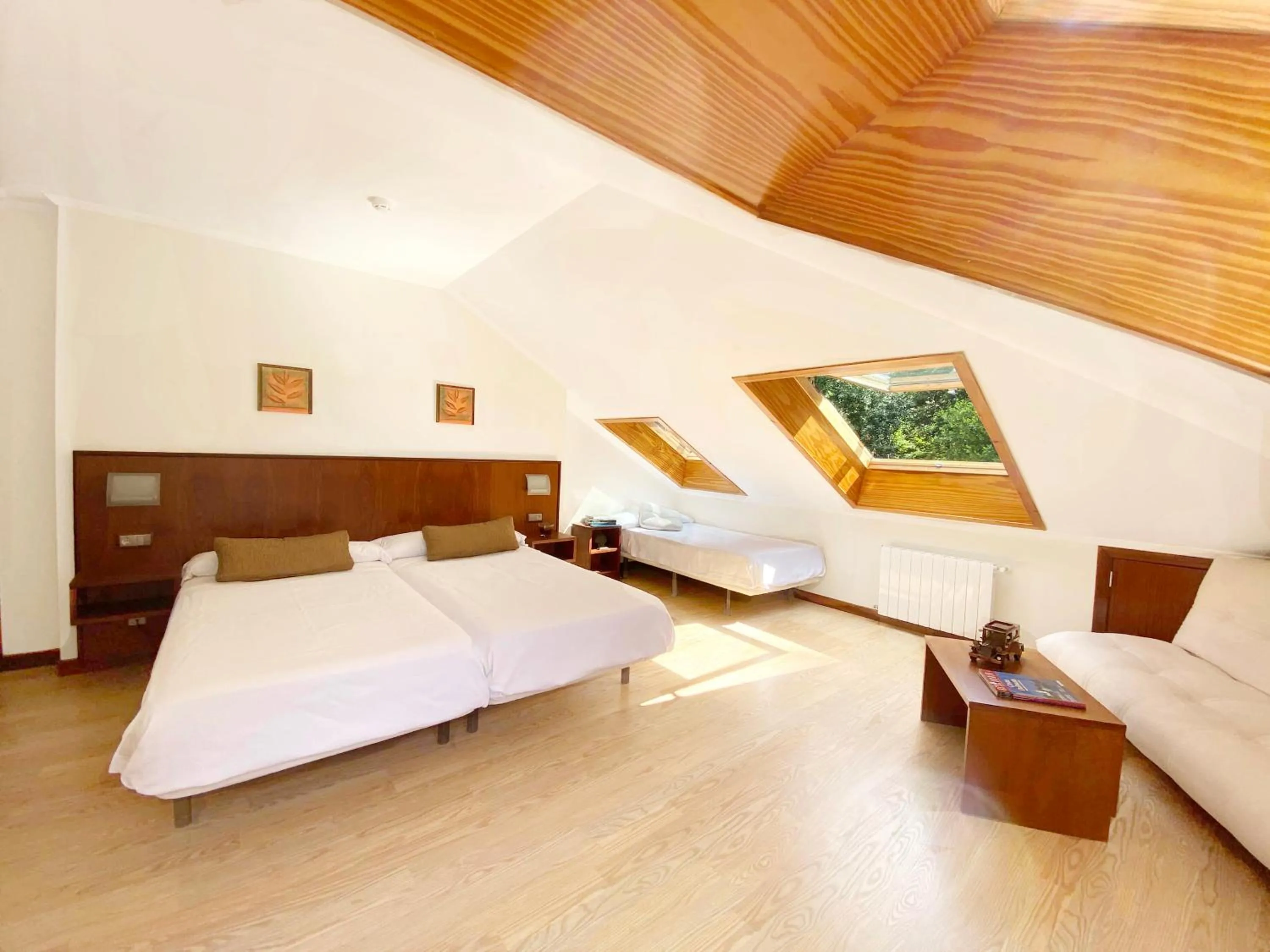 Bed in Hotel EntreRobles