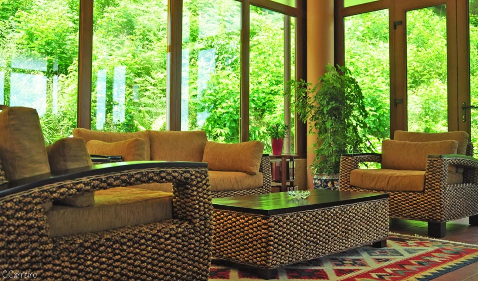 Living room in Hotel EntreRobles