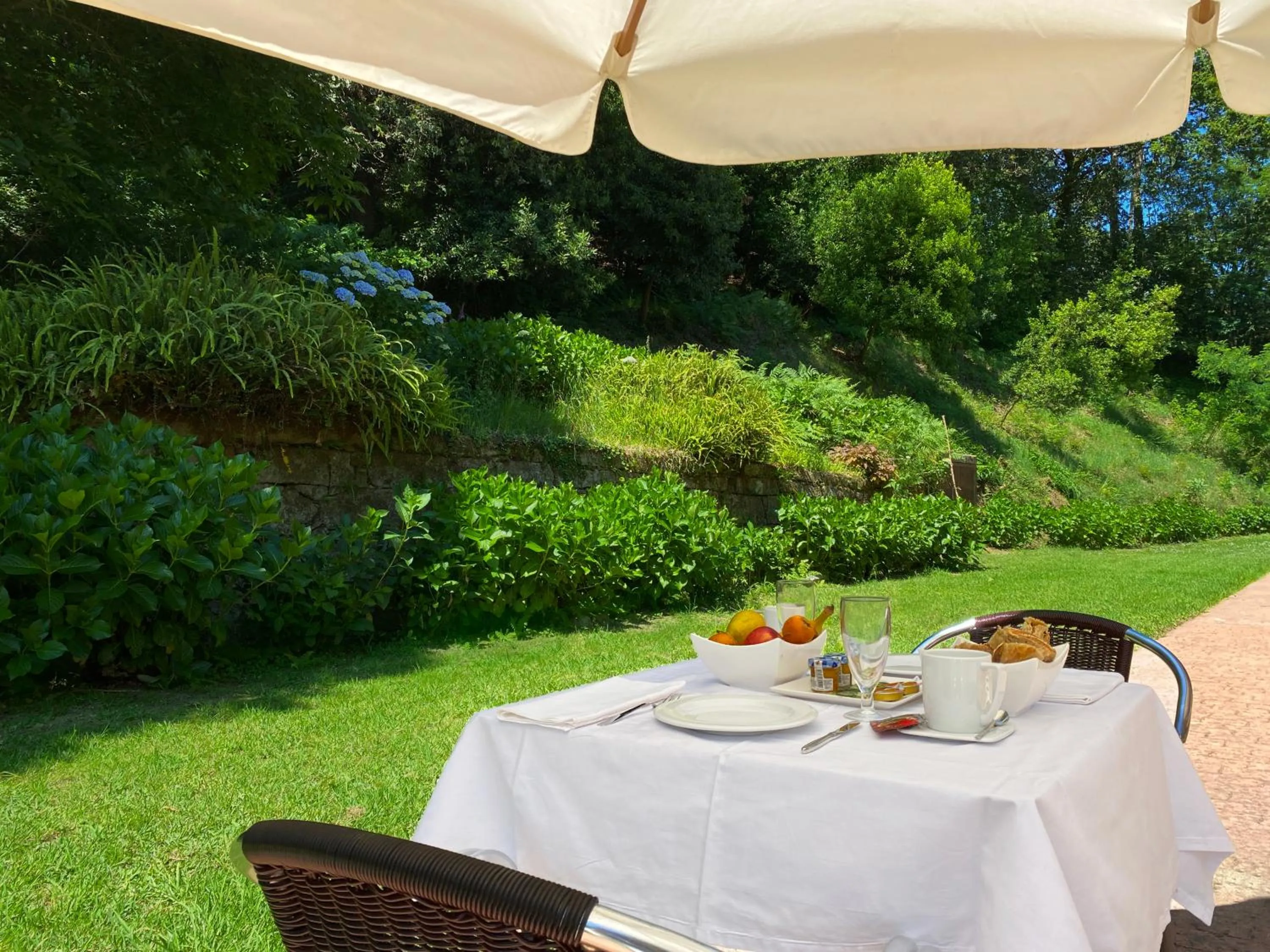 Patio in Hotel EntreRobles