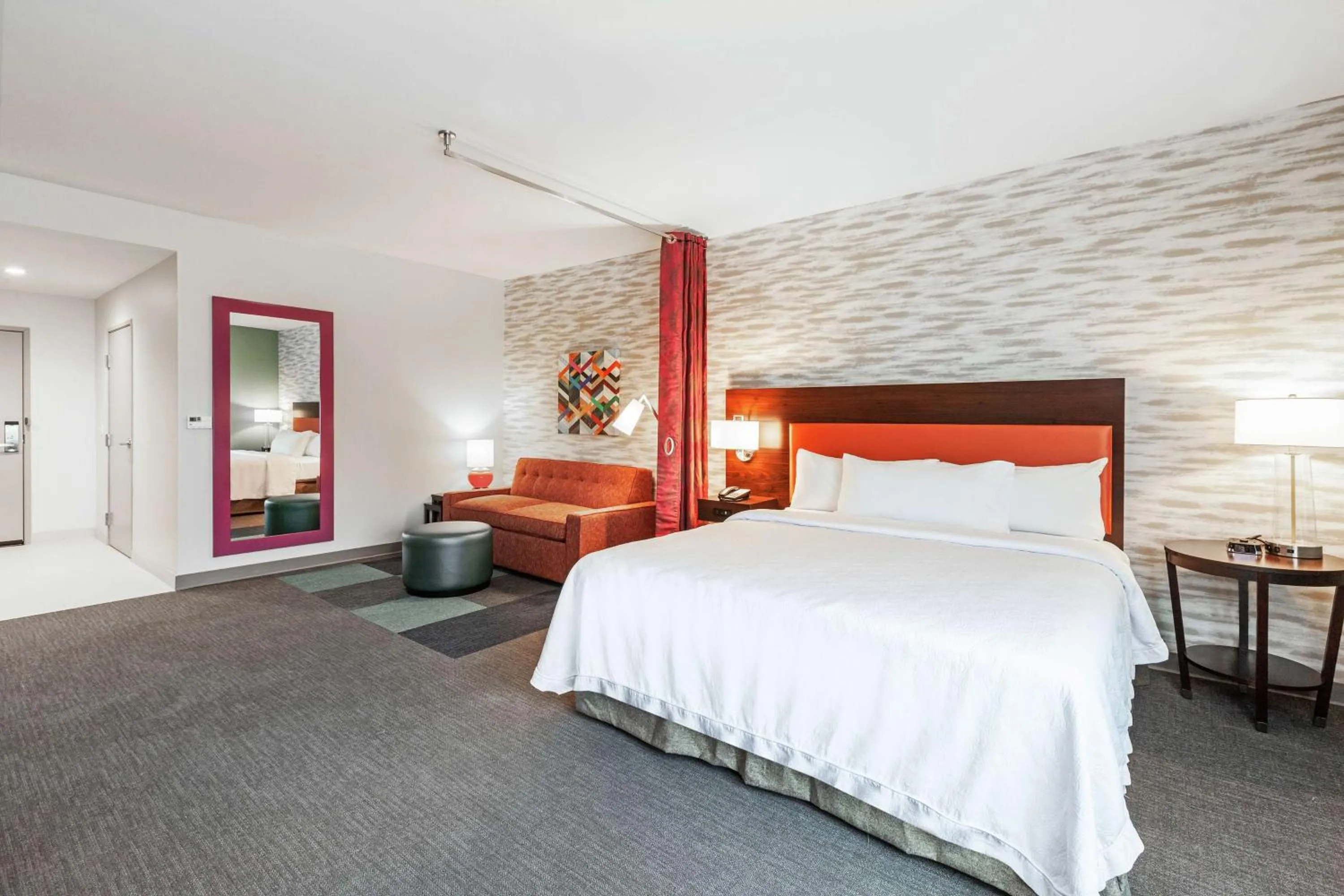 Living room, Bed in Home2 Suites By Hilton Abilene, TX